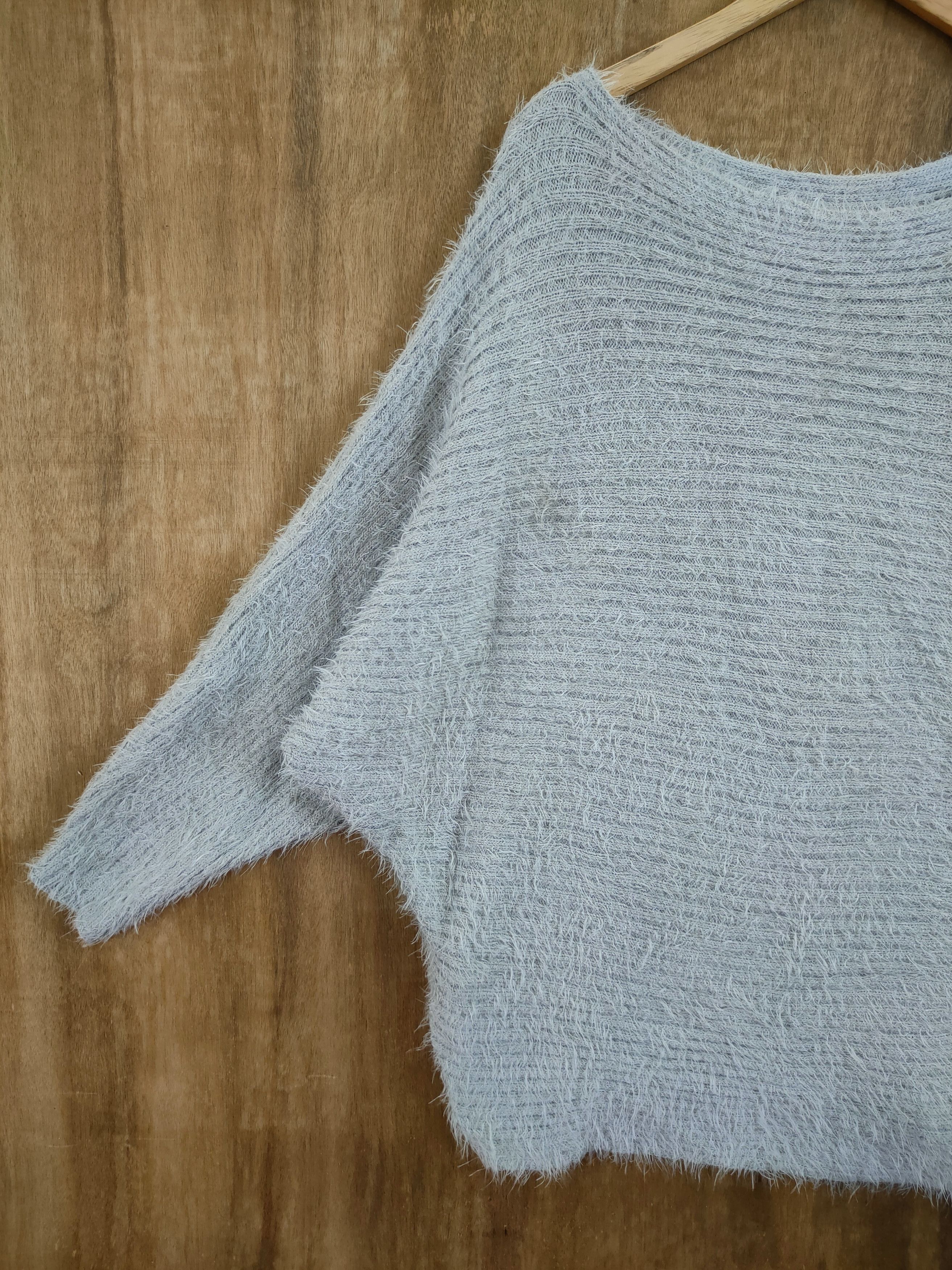 Homespun Knitwear D Antiqua Atterntorso fur mohair shaggy knitwear#46-1022 Size M / US 6-8 / IT 42-44 - 2 Thumbnail