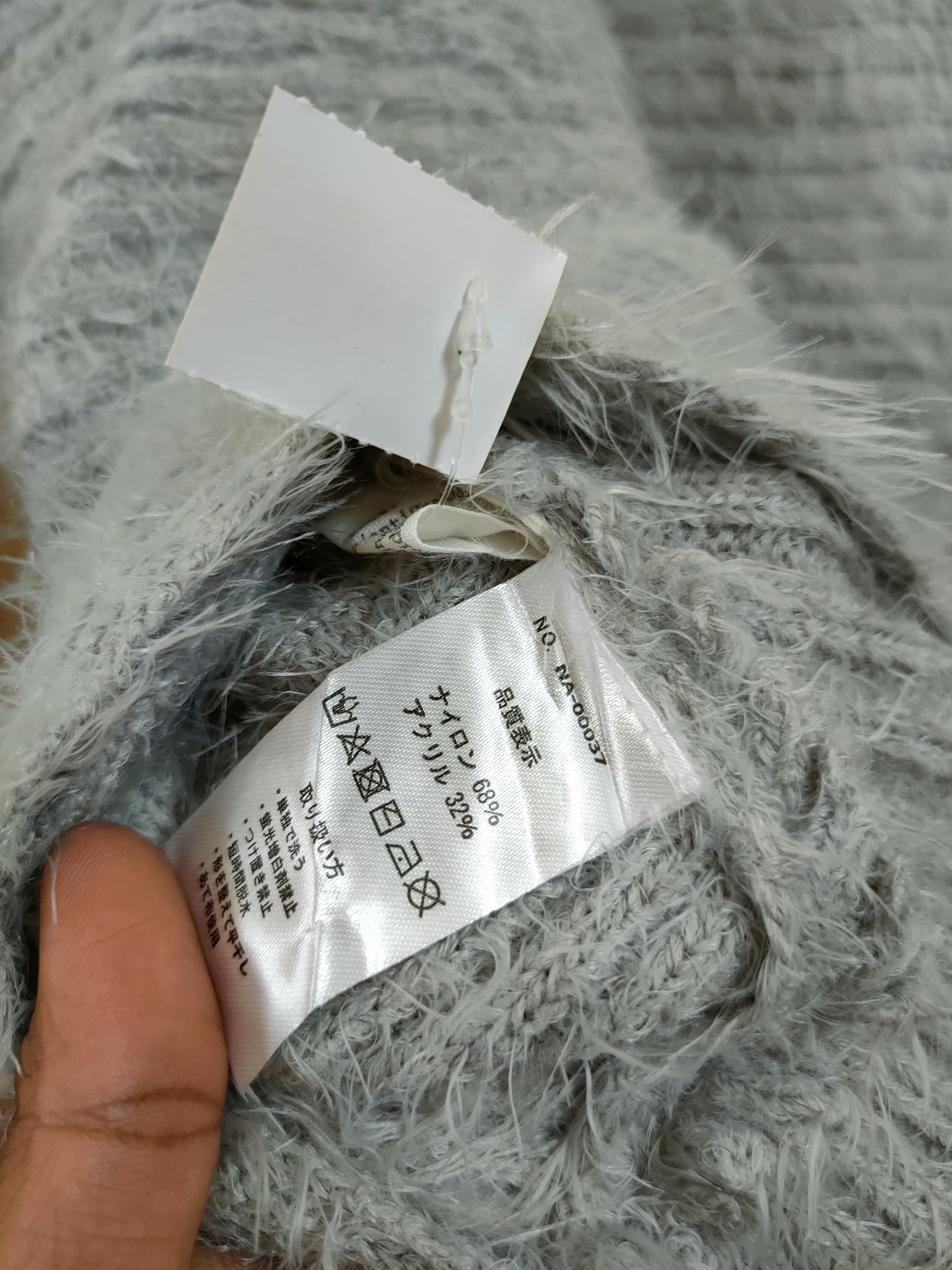 Homespun Knitwear D Antiqua Atterntorso fur mohair shaggy knitwear#46-1022 Size M / US 6-8 / IT 42-44 - 8 Thumbnail