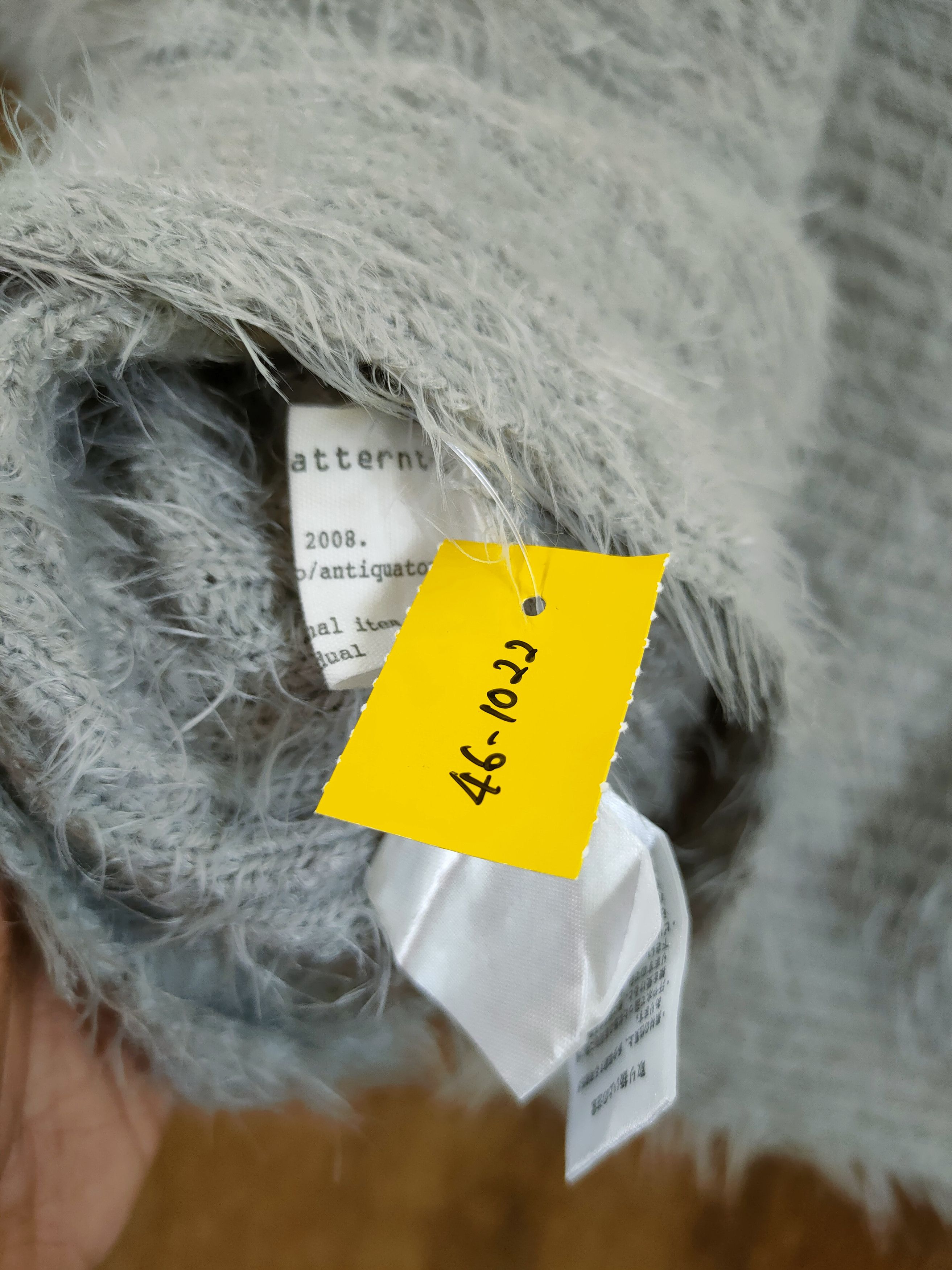 Homespun Knitwear D Antiqua Atterntorso fur mohair shaggy knitwear#46-1022 Size M / US 6-8 / IT 42-44 - 7 Thumbnail
