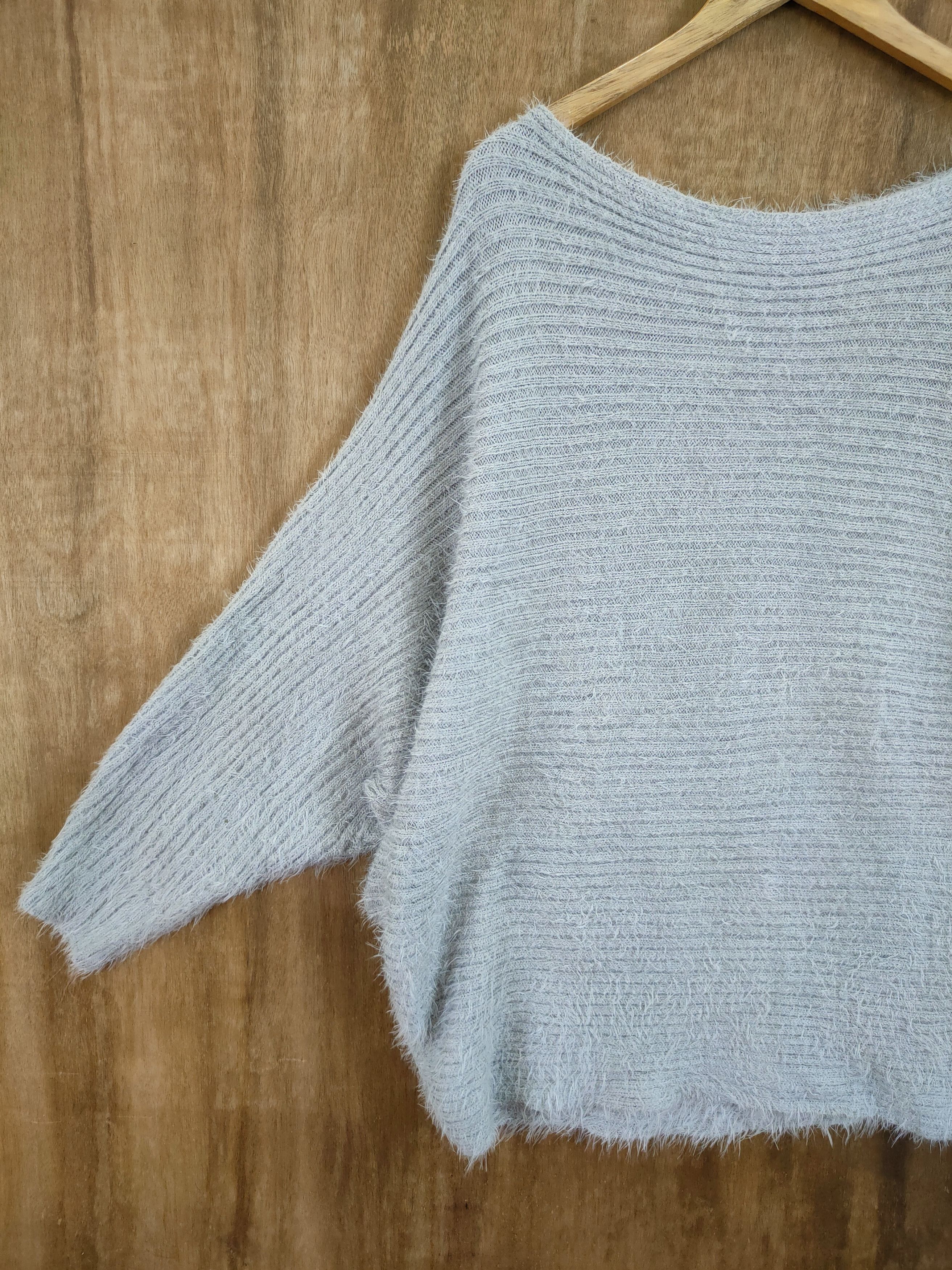 Homespun Knitwear D Antiqua Atterntorso fur mohair shaggy knitwear#46-1022 Size M / US 6-8 / IT 42-44 - 12 Thumbnail