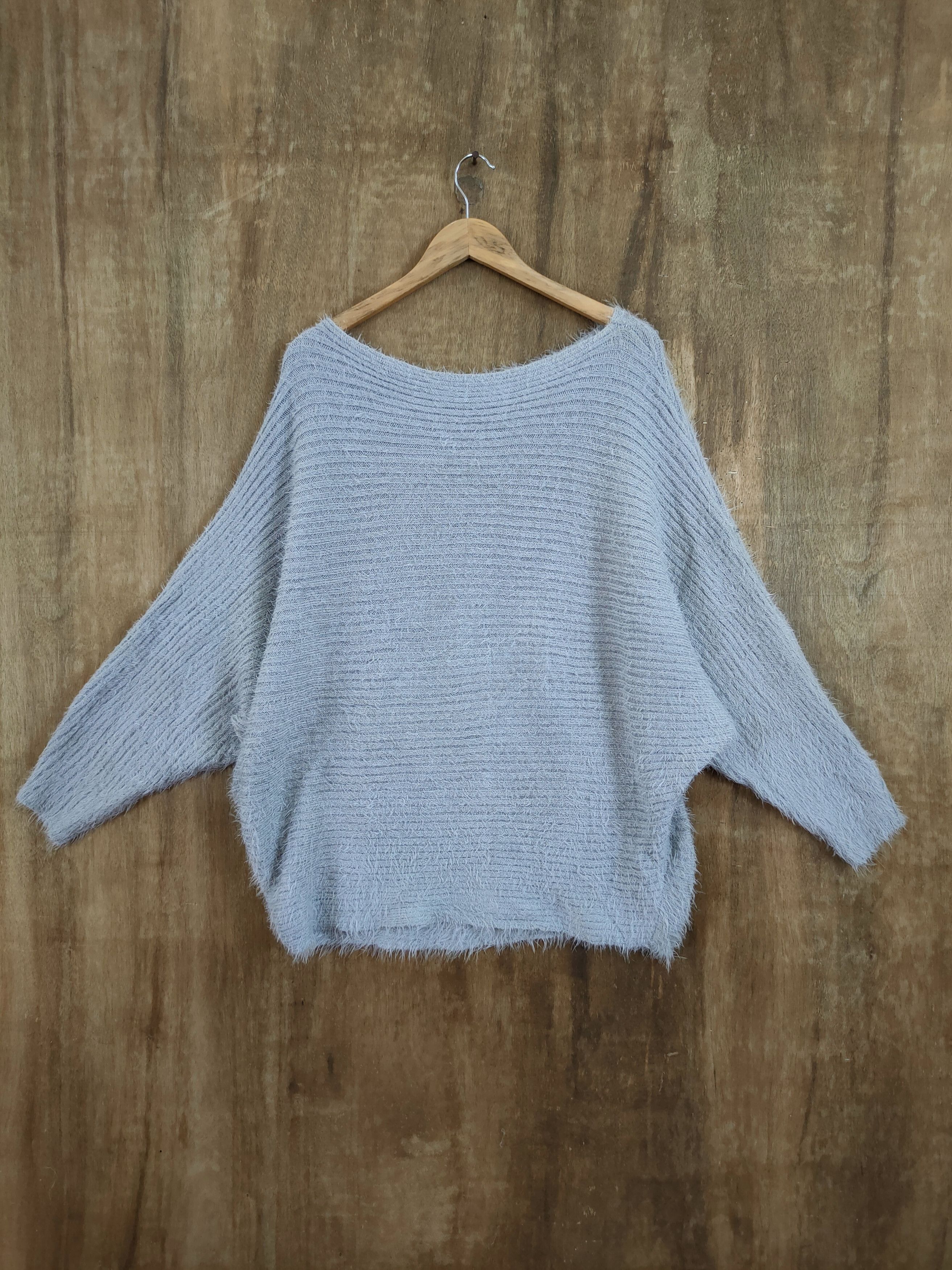 Homespun Knitwear D Antiqua Atterntorso fur mohair shaggy knitwear#46-1022 Size M / US 6-8 / IT 42-44 - 11 Thumbnail