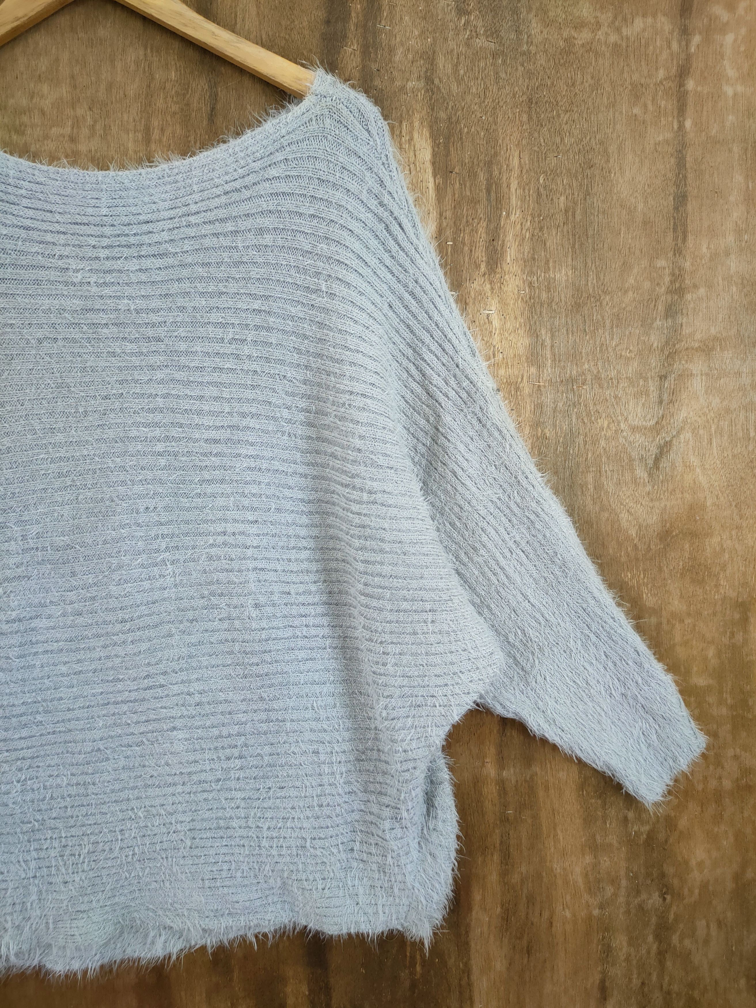 Homespun Knitwear D Antiqua Atterntorso fur mohair shaggy knitwear#46-1022 Size M / US 6-8 / IT 42-44 - 13 Thumbnail