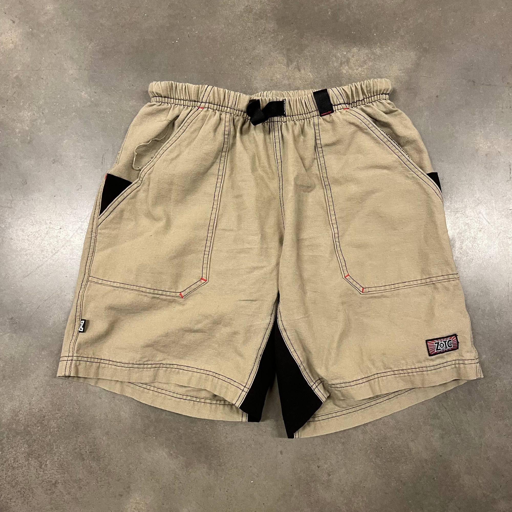 Vintage 80s/90s VTG Zoic Made In USA Mountain Bike Shorts