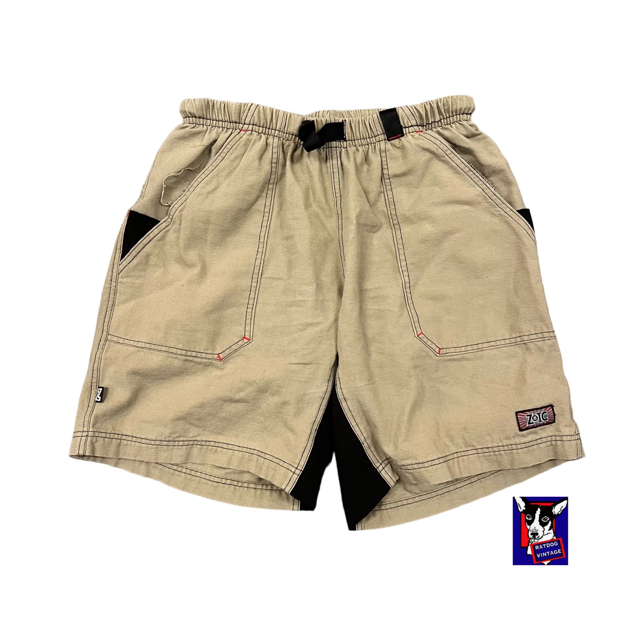 Vintage 80s/90s VTG Zoic Made In USA Mountain Bike Shorts