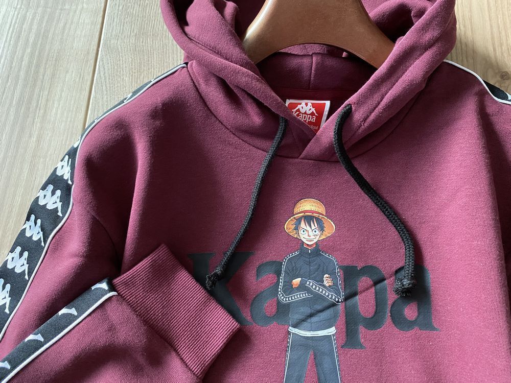 Kappa × One Piece BNWT KAPPA x One Piece - Luffy sweater hoodie anime Size US M / EU 48-50 / 2 - 1 Thumbnail