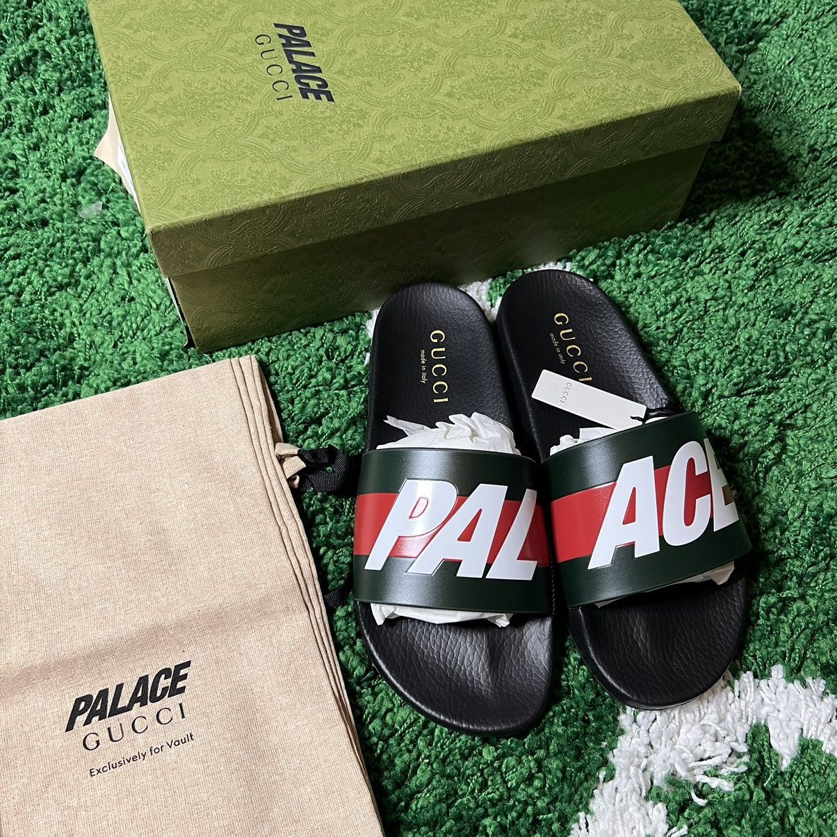 Gucci Gucci Palace slides | Grailed