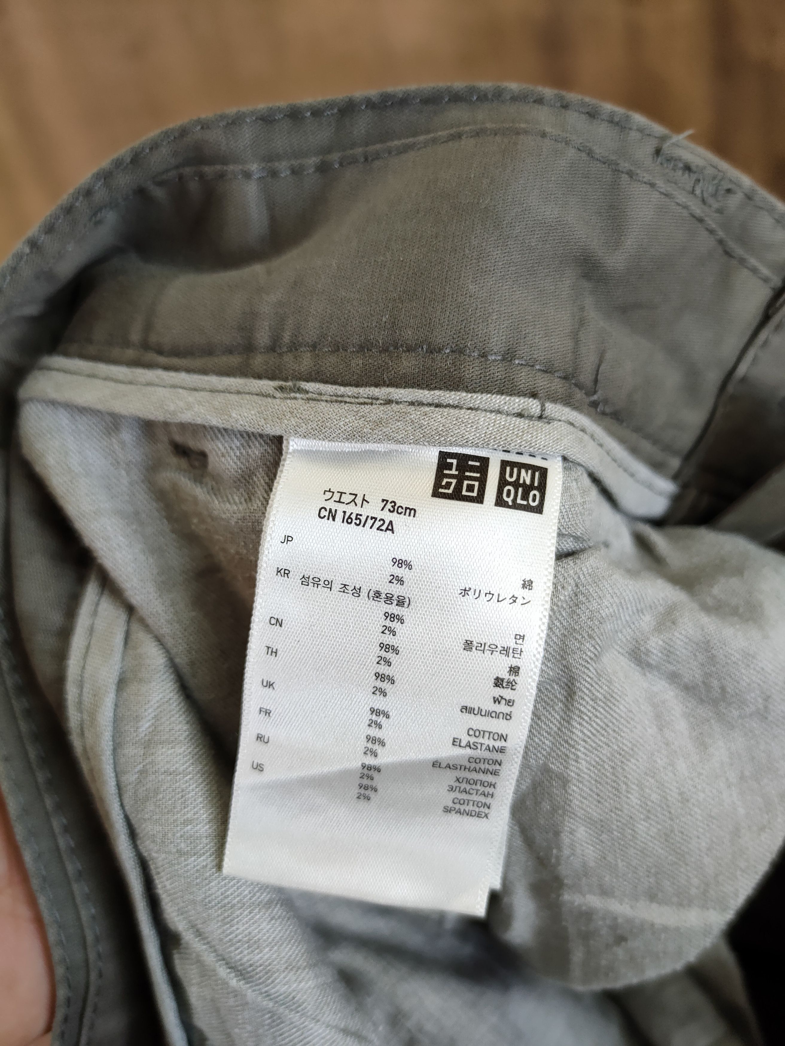 StraightFaded × Uniqlo Uniqlo faded multipocket tactical cargo pants #46-843 Size US 29 - 8 Thumbnail