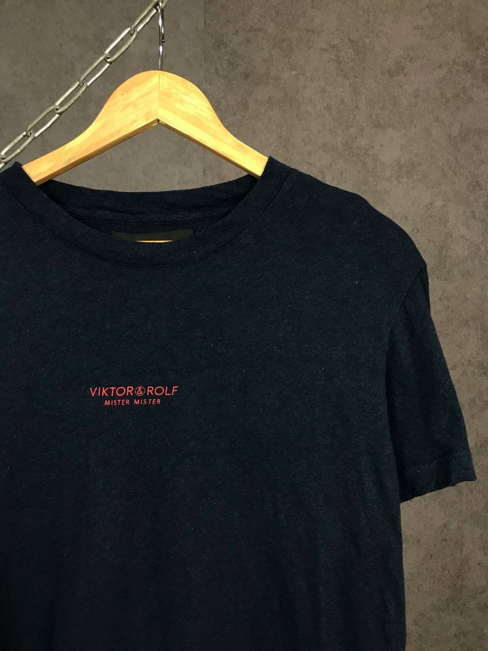 Designer × Viktor & Rolf Victor & Rolf luxury designer center logo tee Size US M / EU 48-50 / 2 - 2 Thumbnail
