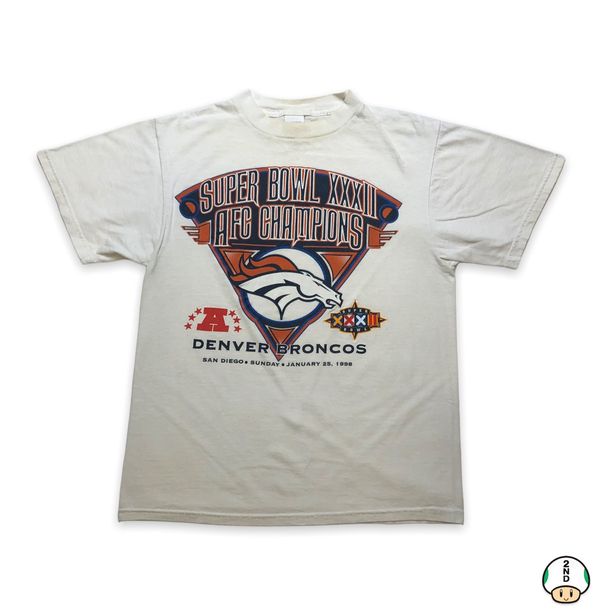 Vintage Vintage 1998 Logo 7 Denver Broncos Super Bowl NFL Tee | Grailed