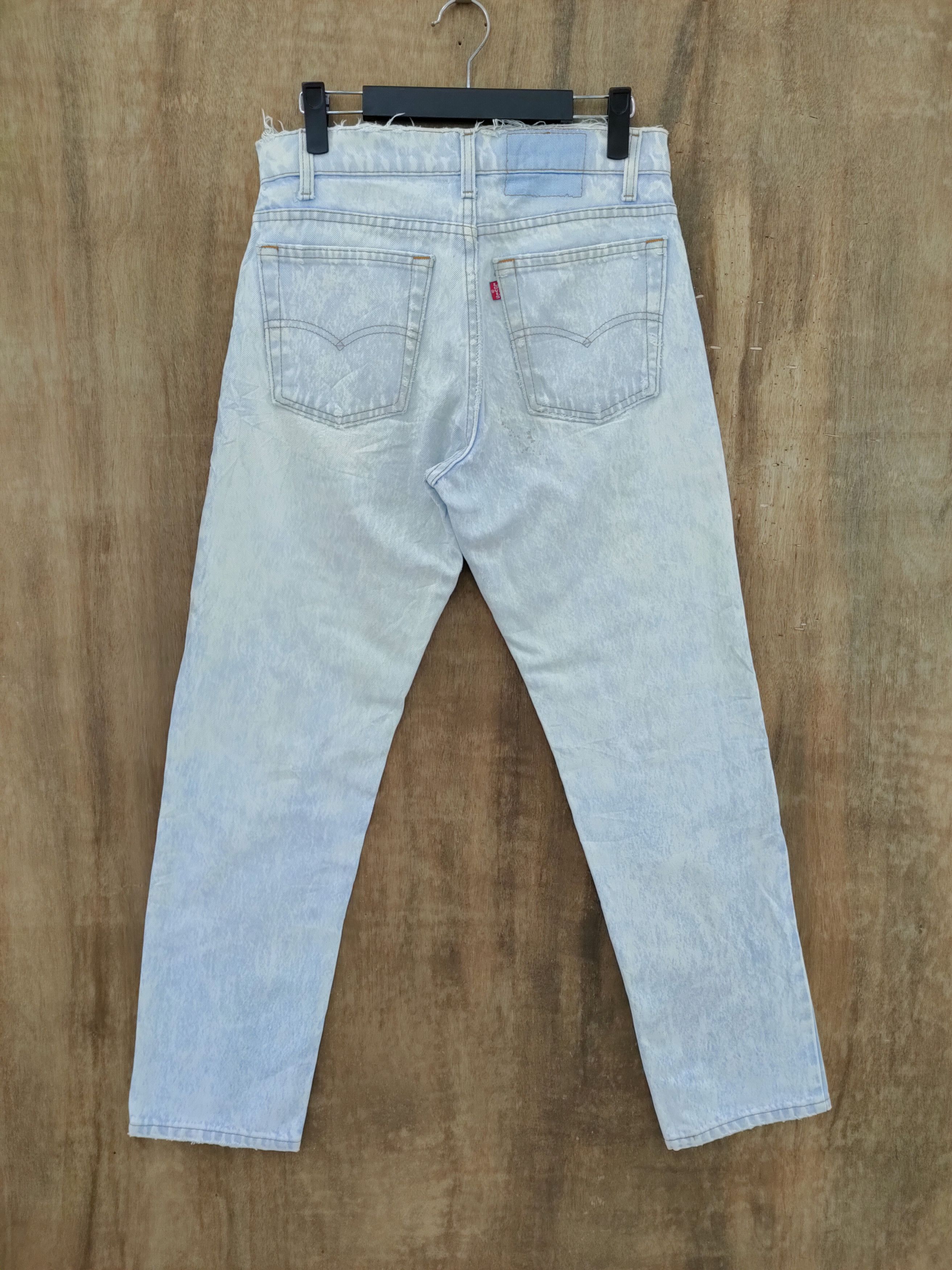 Levi's Vintage Clothing W30 VINTAGE LEVI'S 506 WASHED DISTRESSED LIGHT BLUE DENIM Size US 30 / EU 46 - 7 Thumbnail