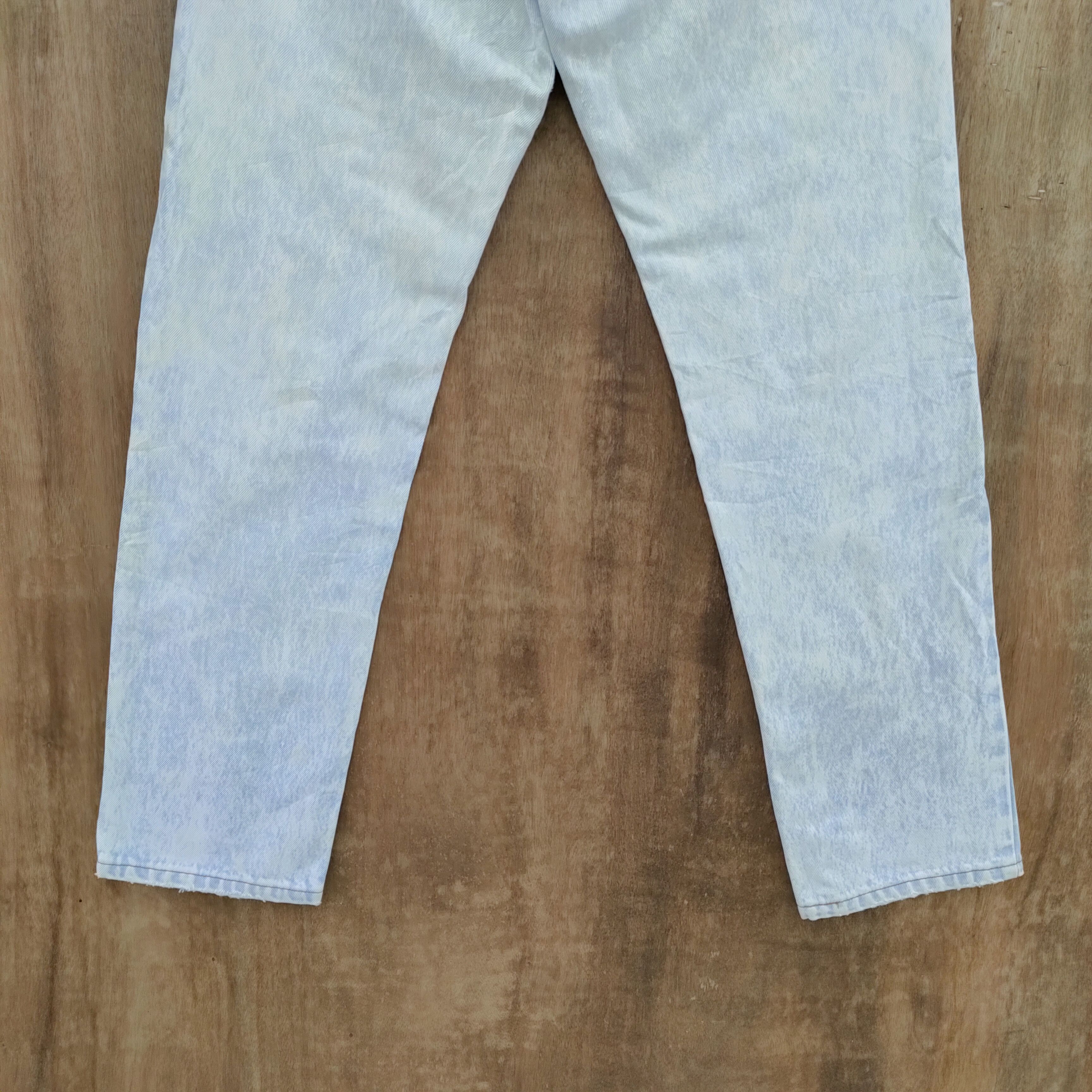 Levi's Vintage Clothing W30 VINTAGE LEVI'S 506 WASHED DISTRESSED LIGHT BLUE DENIM Size US 30 / EU 46 - 9 Thumbnail