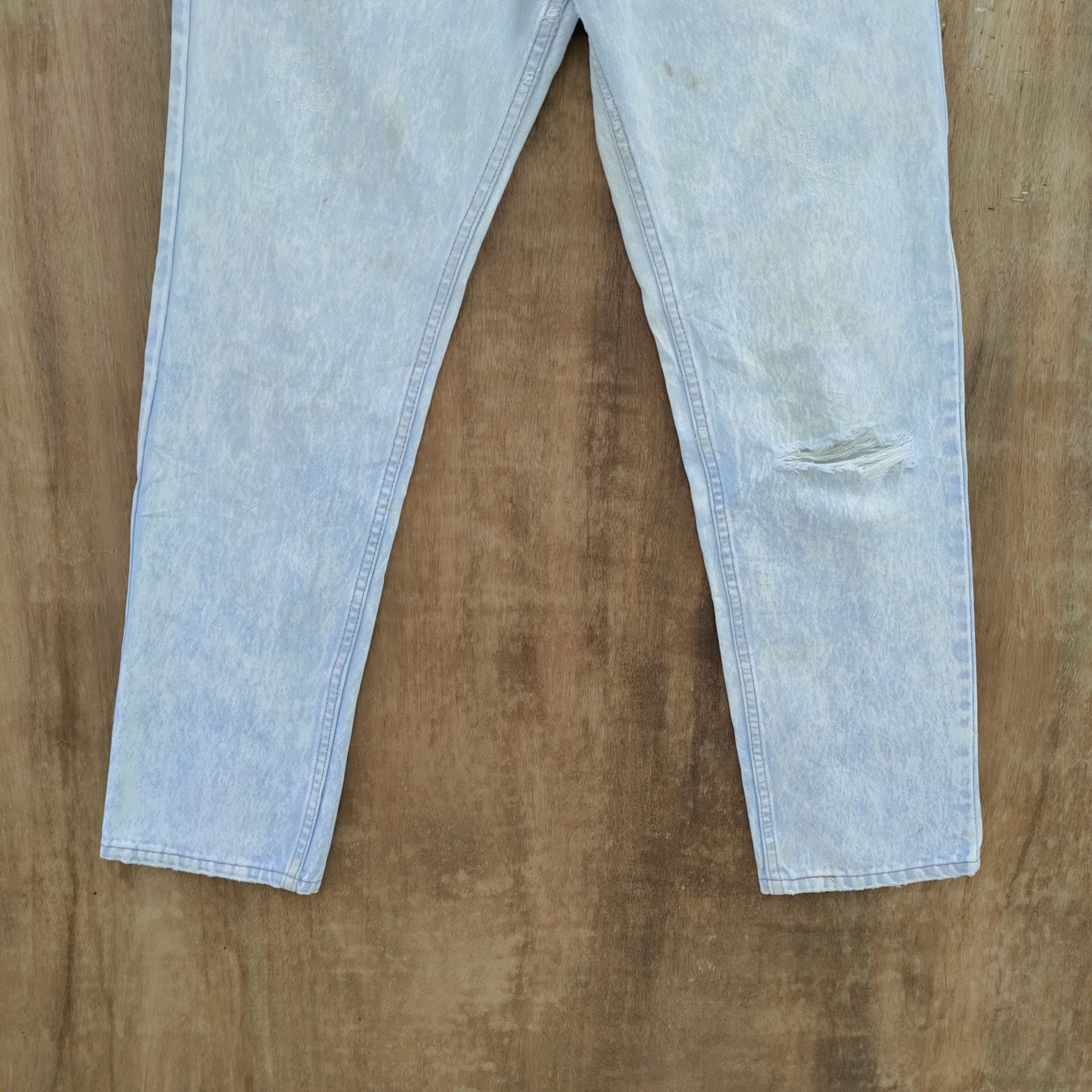 Levi's Vintage Clothing W30 VINTAGE LEVI'S 506 WASHED DISTRESSED LIGHT BLUE DENIM Size US 30 / EU 46 - 3 Thumbnail
