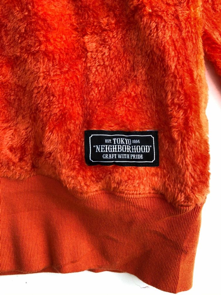 Neighborhood RARE🔥POLAR FLEECE A-HN L/S 2-POCKETS SWEATSHIRT ORANGE Size US M / EU 48-50 / 2 - 5 Thumbnail