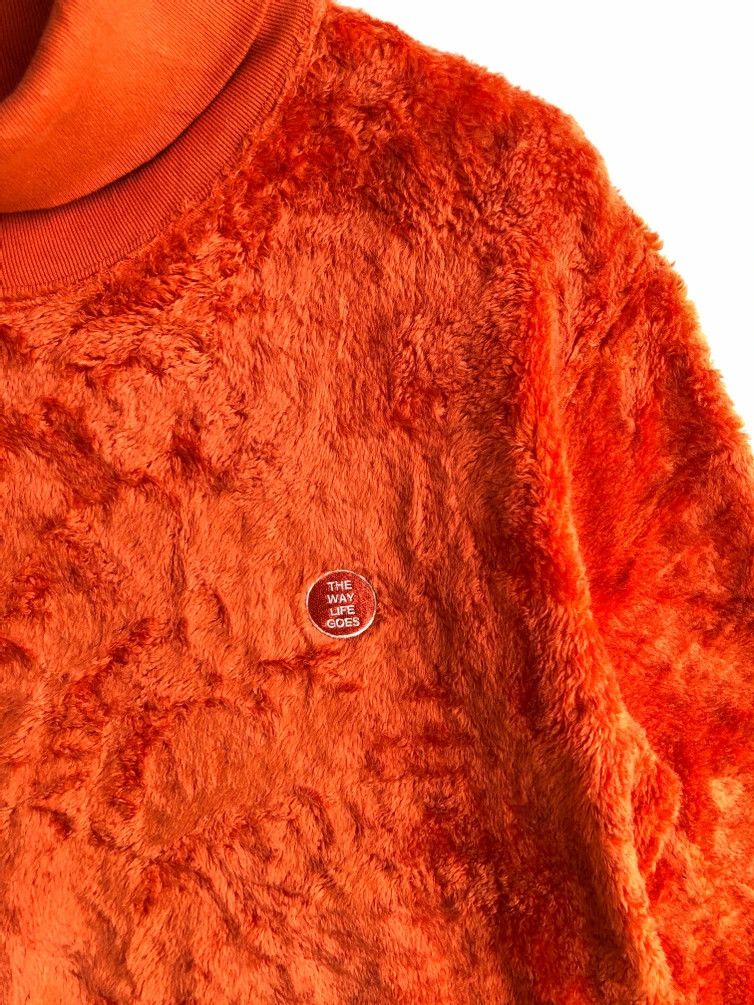 Neighborhood RARE🔥POLAR FLEECE A-HN L/S 2-POCKETS SWEATSHIRT ORANGE Size US M / EU 48-50 / 2 - 6 Thumbnail