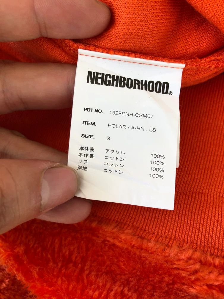 Neighborhood RARE🔥POLAR FLEECE A-HN L/S 2-POCKETS SWEATSHIRT ORANGE Size US M / EU 48-50 / 2 - 8 Thumbnail