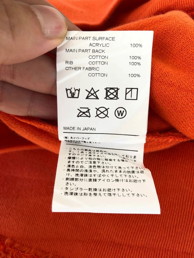 Neighborhood RARE🔥POLAR FLEECE A-HN L/S 2-POCKETS SWEATSHIRT ORANGE Size US M / EU 48-50 / 2 - 9 Thumbnail