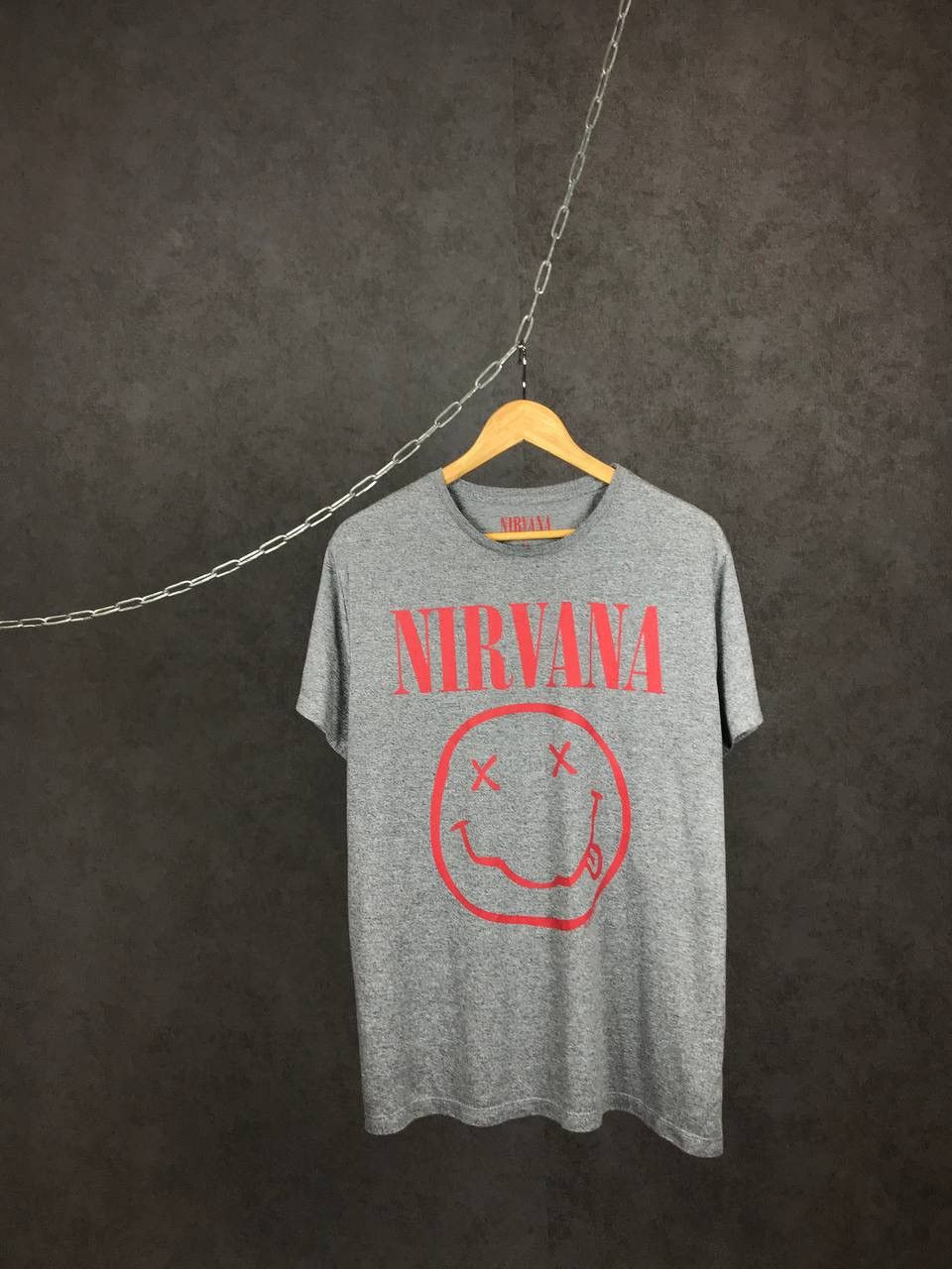 Band Tees Nirvana 2014 Smile vintage rock band tee Size US XL / EU 56 / 4 - 1 Thumbnail