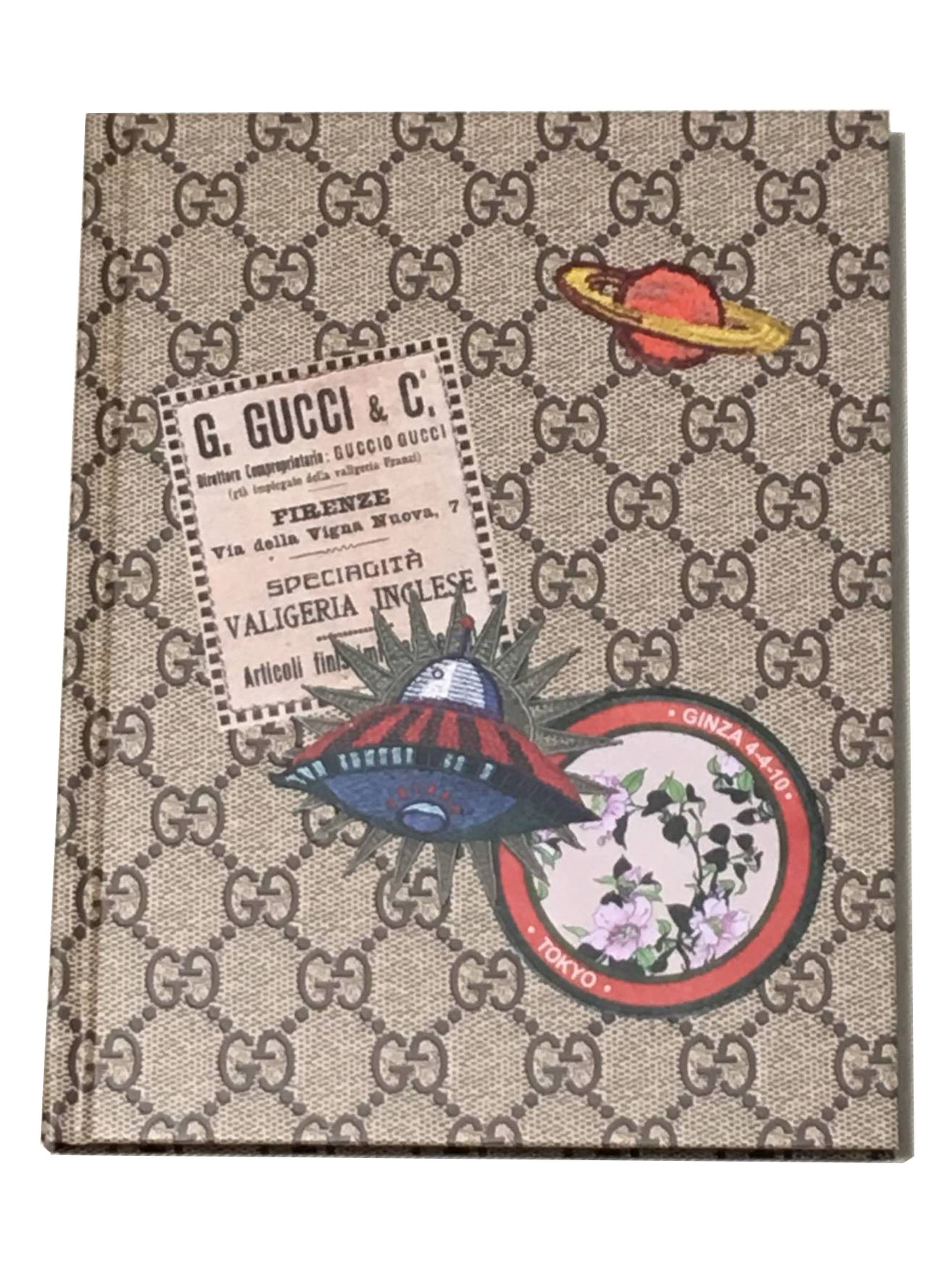 Gucci New Gucci GG Monogram Logo Notebook DS diary journal Size ONE SIZE - 1 Thumbnail