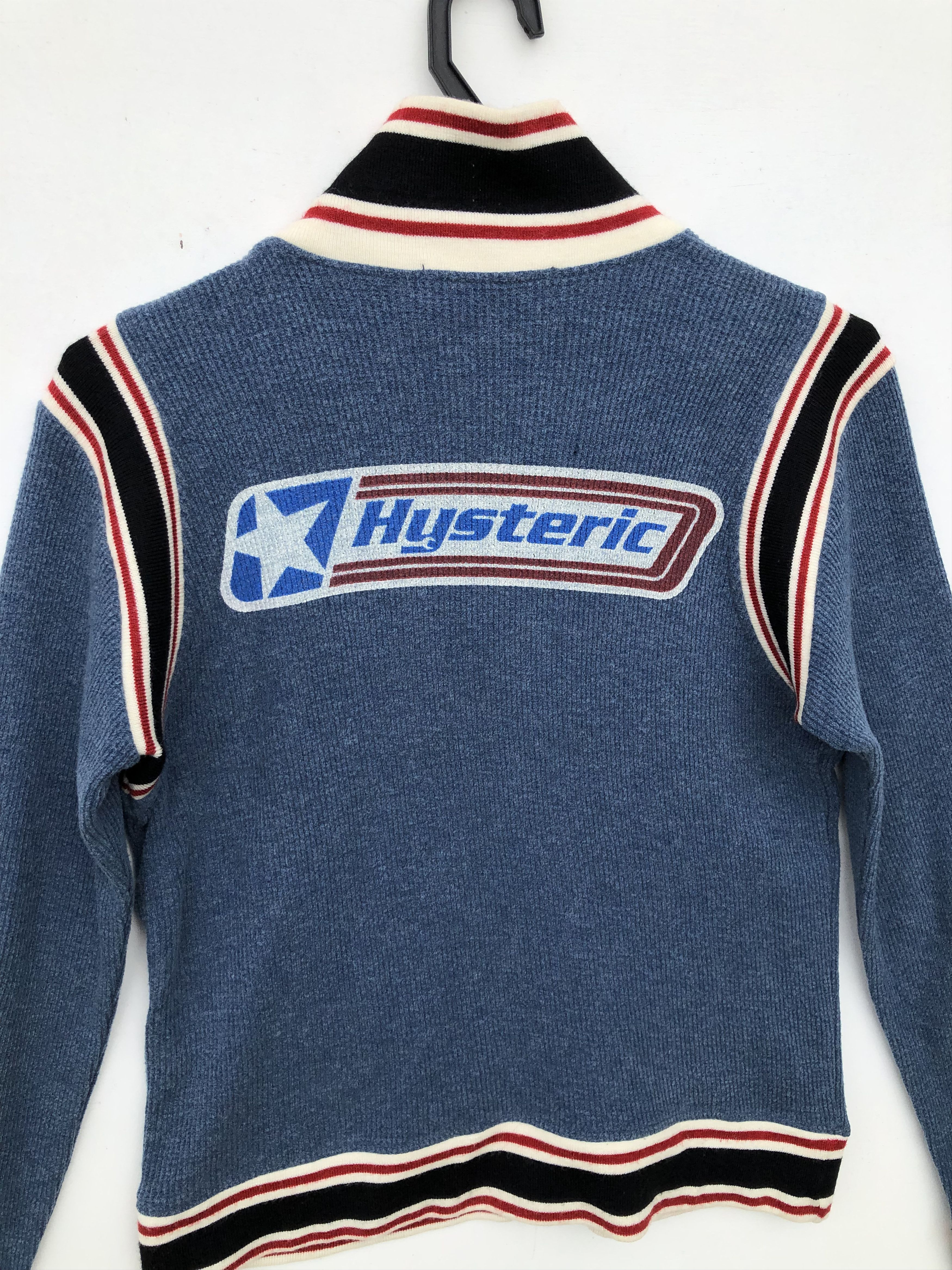 Hysteric Glamour VINTAGE 90’S HYSTERIC GLAMOUR BOX LOGO STRETCH SWEATER Size S / US 4 / IT 40 - 3 Thumbnail