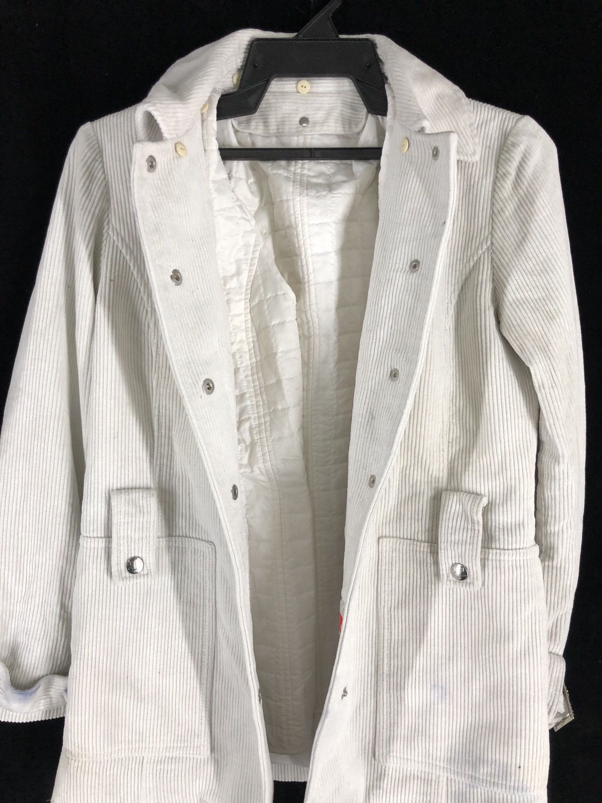 Courreges × Vintage Vintage Courreges Homme Heavy Corduroy Coat Size US M / EU 48-50 / 2 - 7 Thumbnail