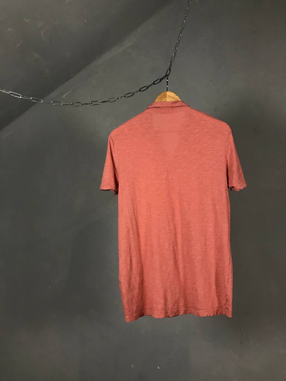 Allsaints Allsaints luxury streetwear pink polo tee Size US S / EU 44-46 / 1 - 6 Thumbnail
