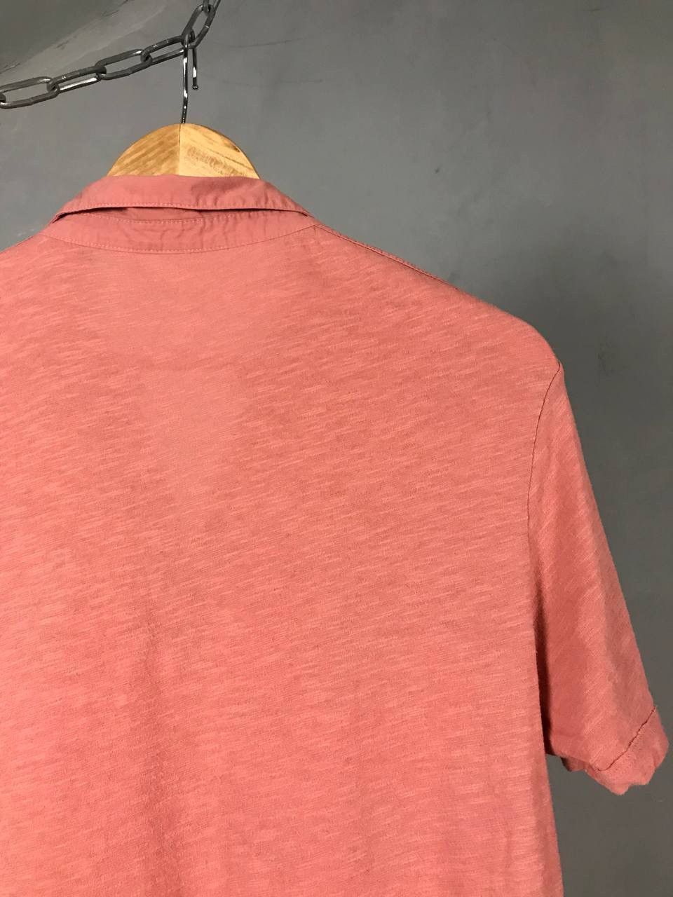 Allsaints Allsaints luxury streetwear pink polo tee Size US S / EU 44-46 / 1 - 7 Thumbnail