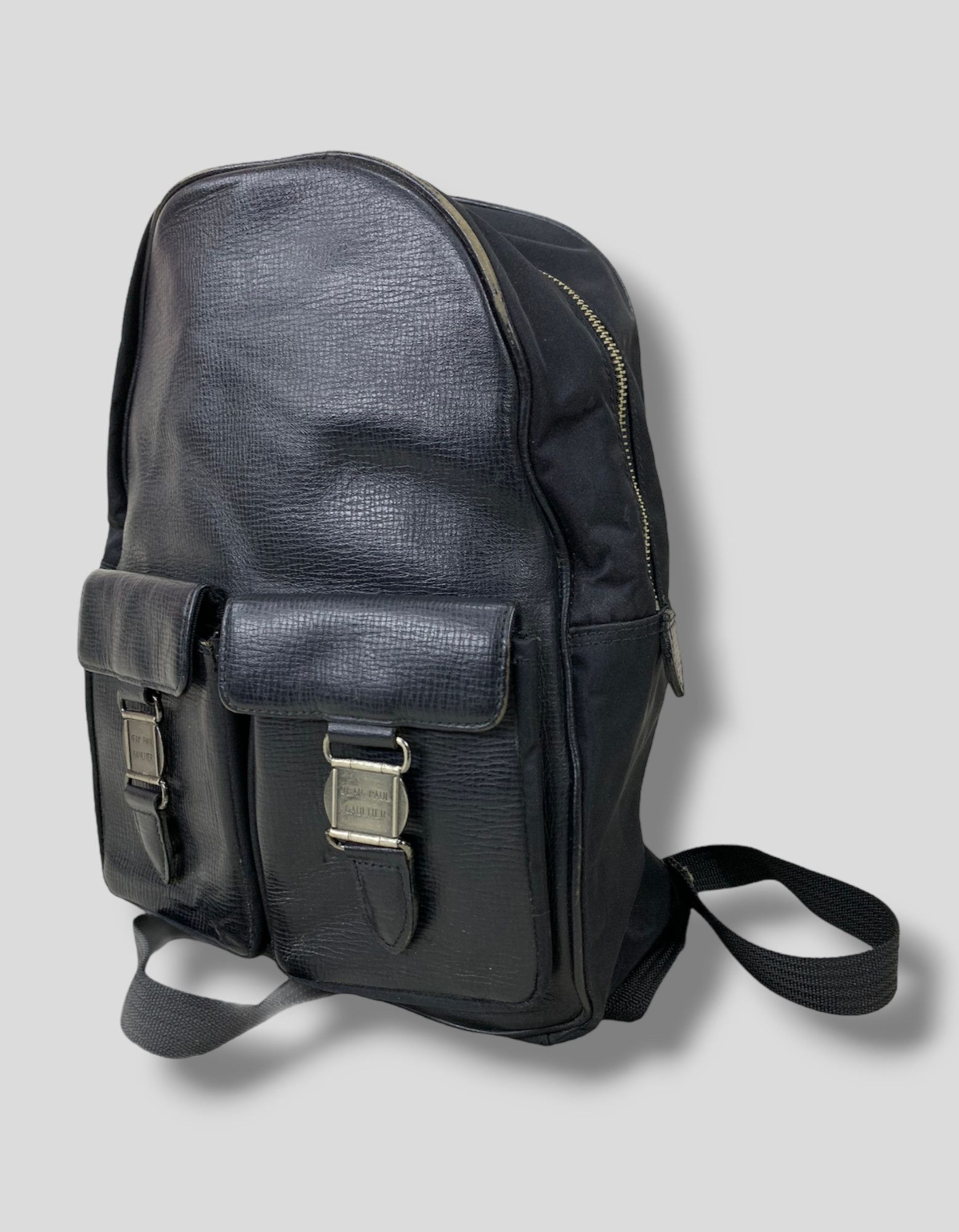 バッグ 90s Jean Paul Gaultier leather backpack 90s Jean Paul Gaultier leather backpack