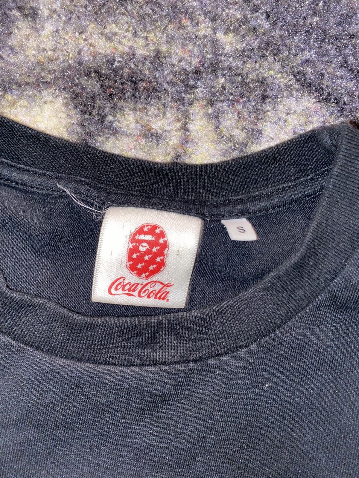 Bape × Coca Cola Bape x Coca Cola Tee Black Size US S / EU 44-46 / 1 - 2 Thumbnail