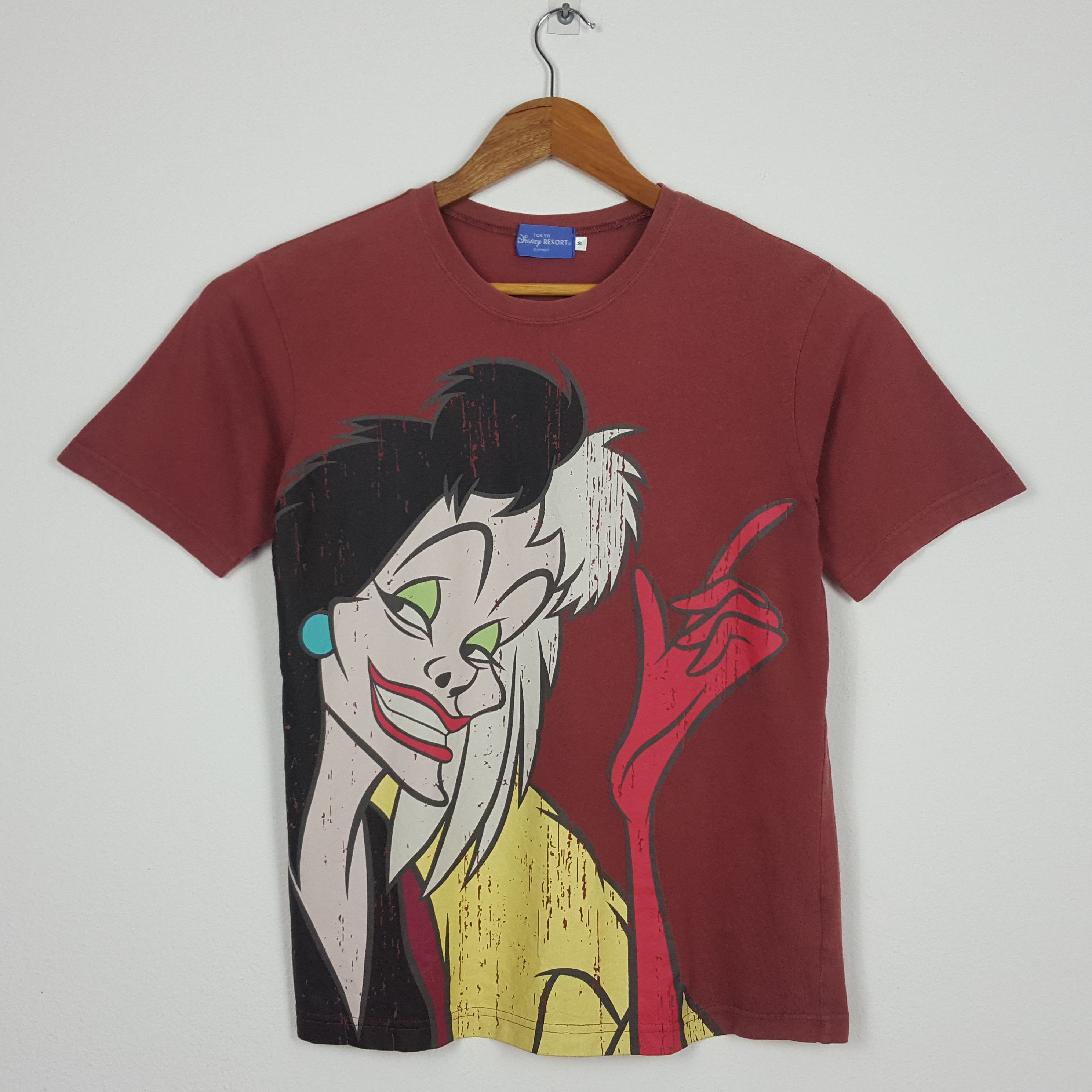Disney × Vintage Vintage 101 Dalmatians Cruella Disney's Cartoon T-Shirt Size US S / EU 44-46 / 1 - 1 Thumbnail
