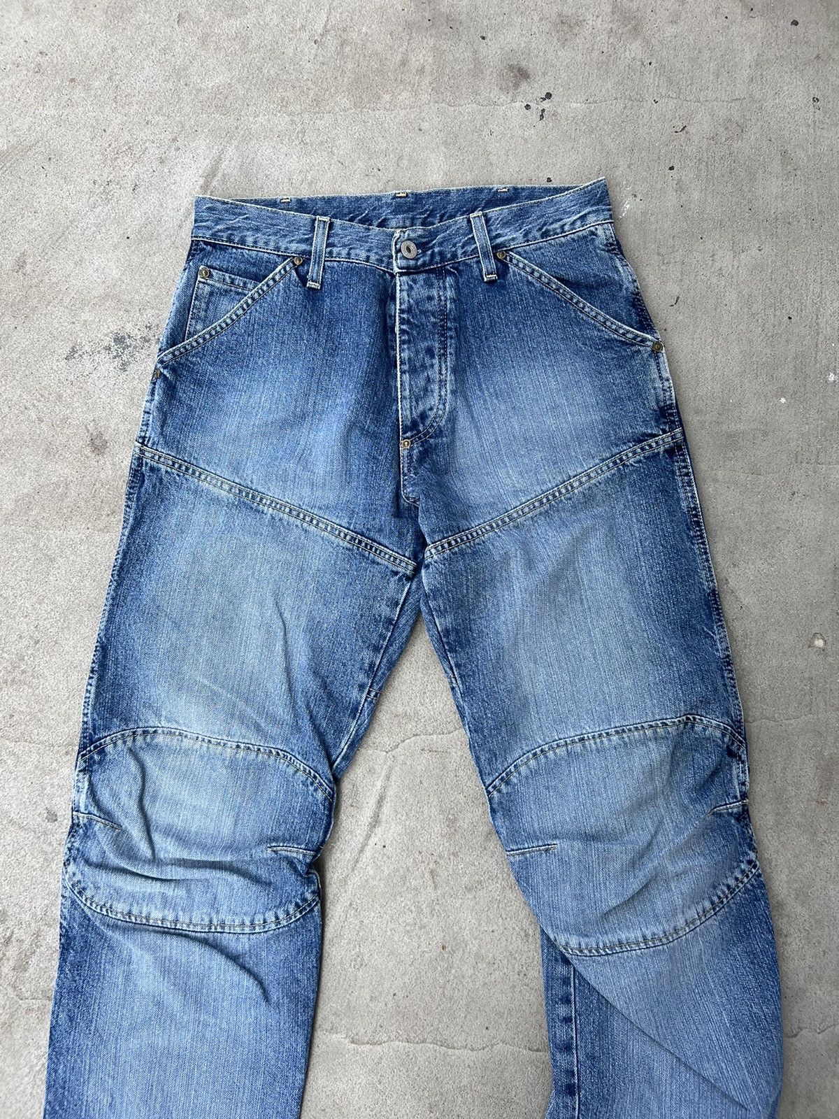 G-Star Vintage G-Star Raw Double Knee Jeans Size US 30 / EU 46 - 6 Thumbnail