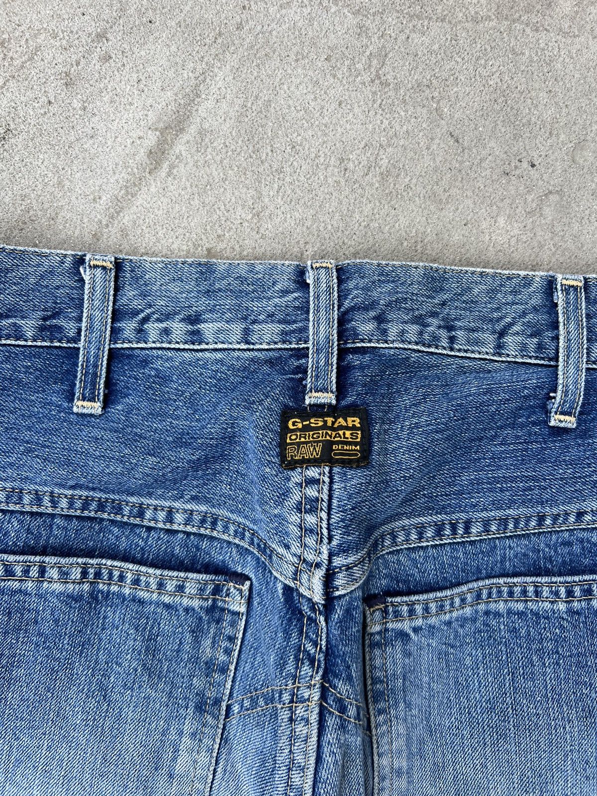 G-Star Vintage G-Star Raw Double Knee Jeans Size US 30 / EU 46 - 10 Thumbnail