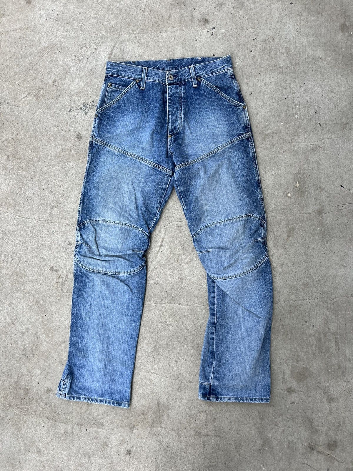 G-Star Vintage G-Star Raw Double Knee Jeans Size US 30 / EU 46 - 2 Thumbnail