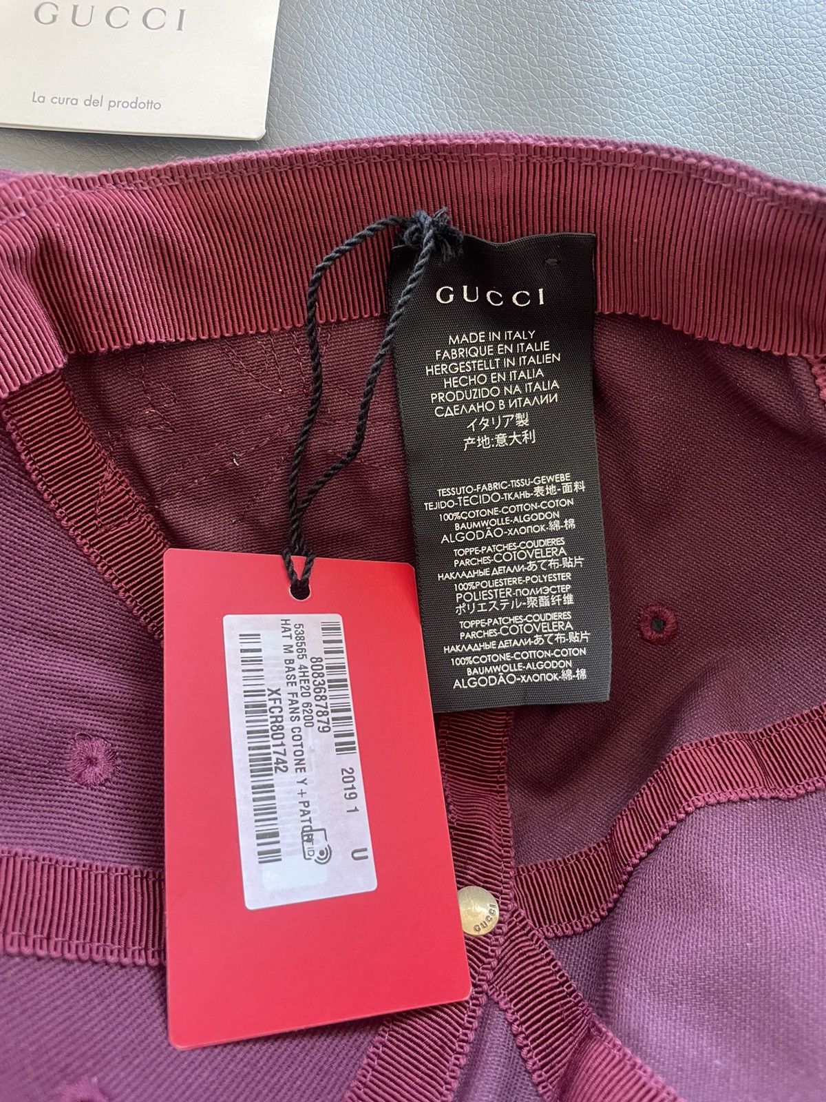 Gucci × New York Yankees Rare Limited Edition Gucci x Yankees Logo Hat Brand New Size ONE SIZE - 10 Thumbnail