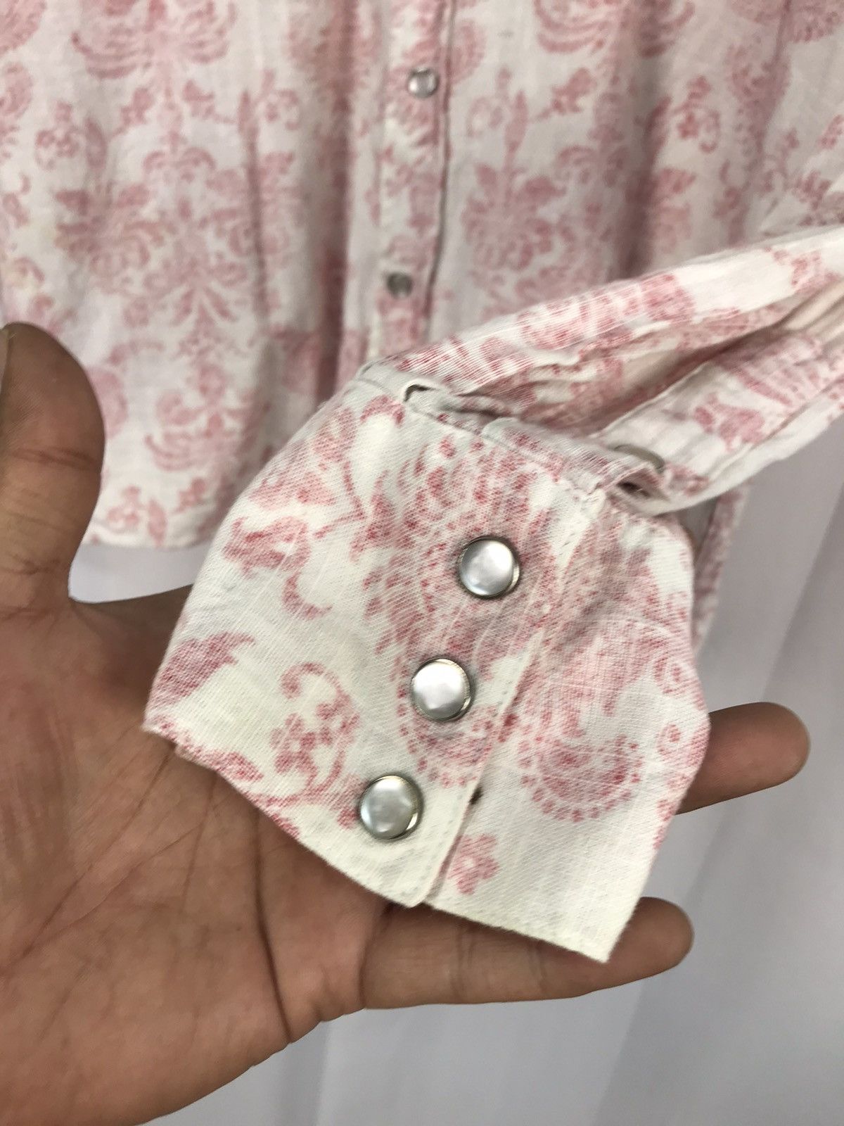 Japanese Brand × Other Lucky store snap button fullprint shirt long sleeve Size US M / EU 48-50 / 2 - 6 Thumbnail