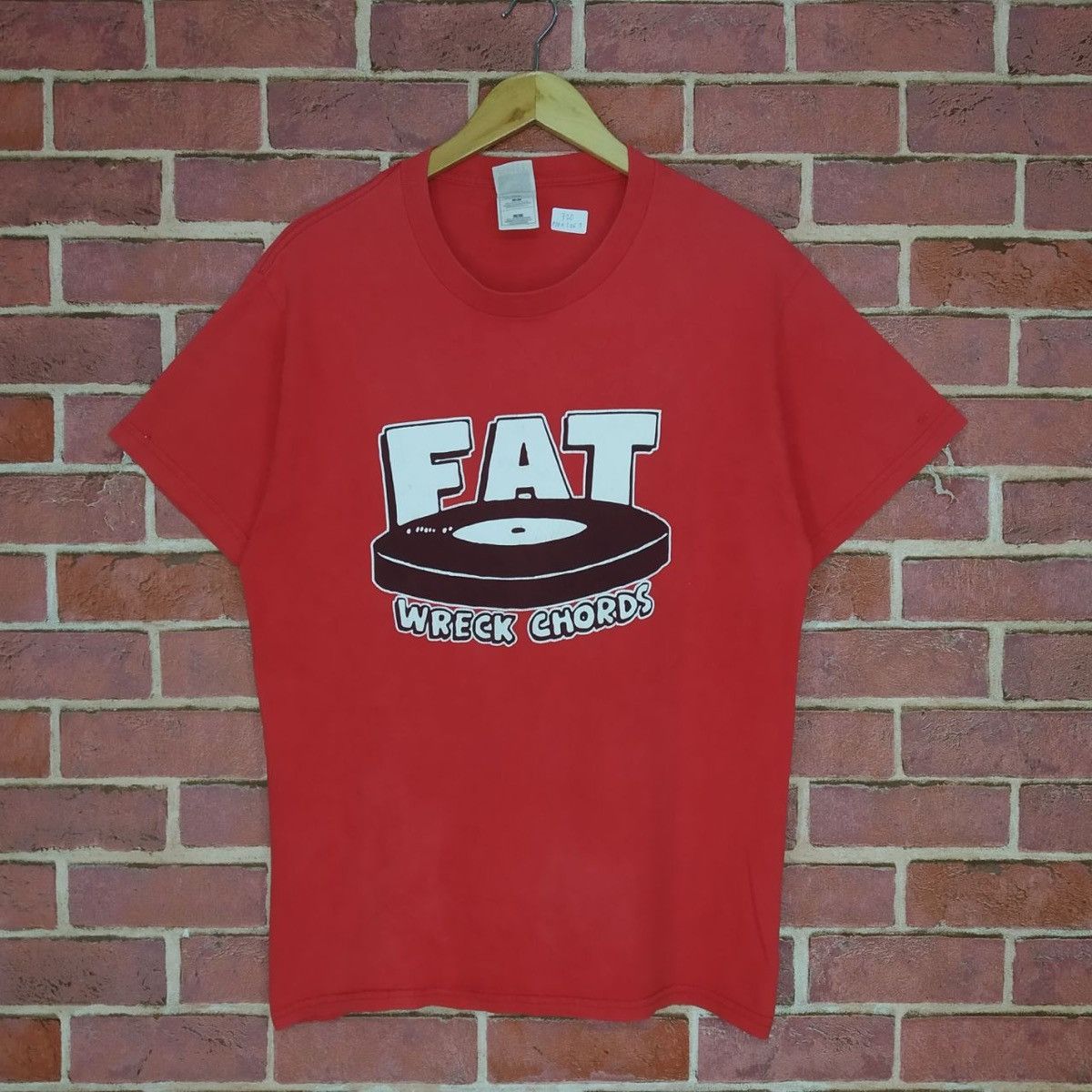 Band Tees Vintage 90s Record Label Company Punk Rock Band Promo Music Size US M / EU 48-50 / 2 - 1 Thumbnail