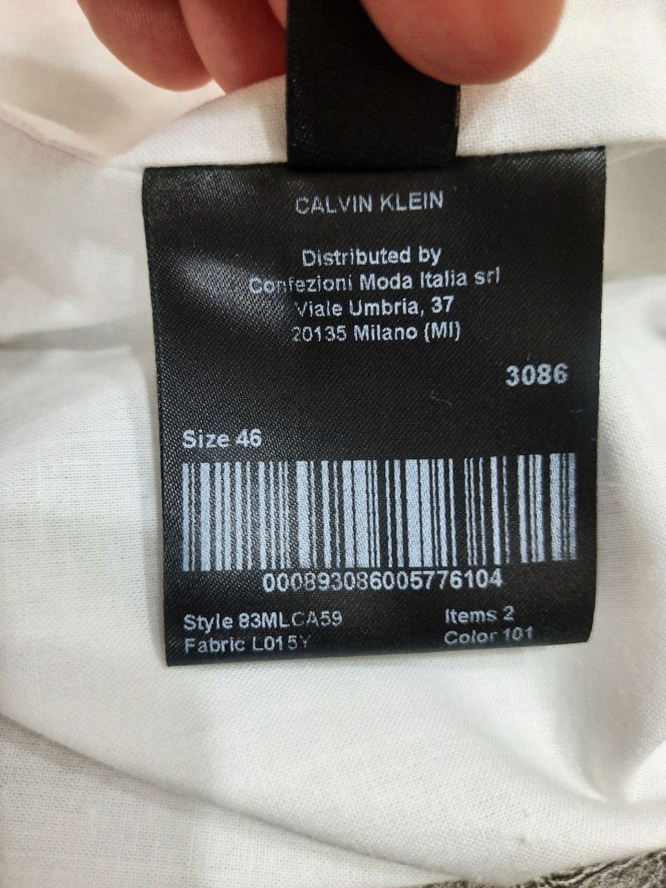 Calvin Klein 205W39NYC *New* FW18 AW18 Acid Wash Leather Paint Trench Coat Size US S / EU 44-46 / 1 - 9 Thumbnail