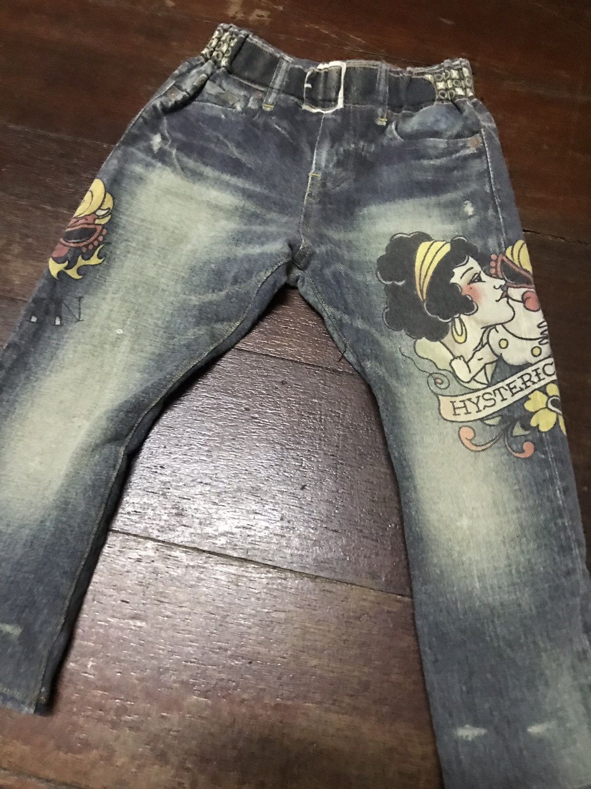 Hysteric Glamour × Japanese Brand Hysteric mini combos pants for kids Size US 26 / EU 42 - 14 Thumbnail