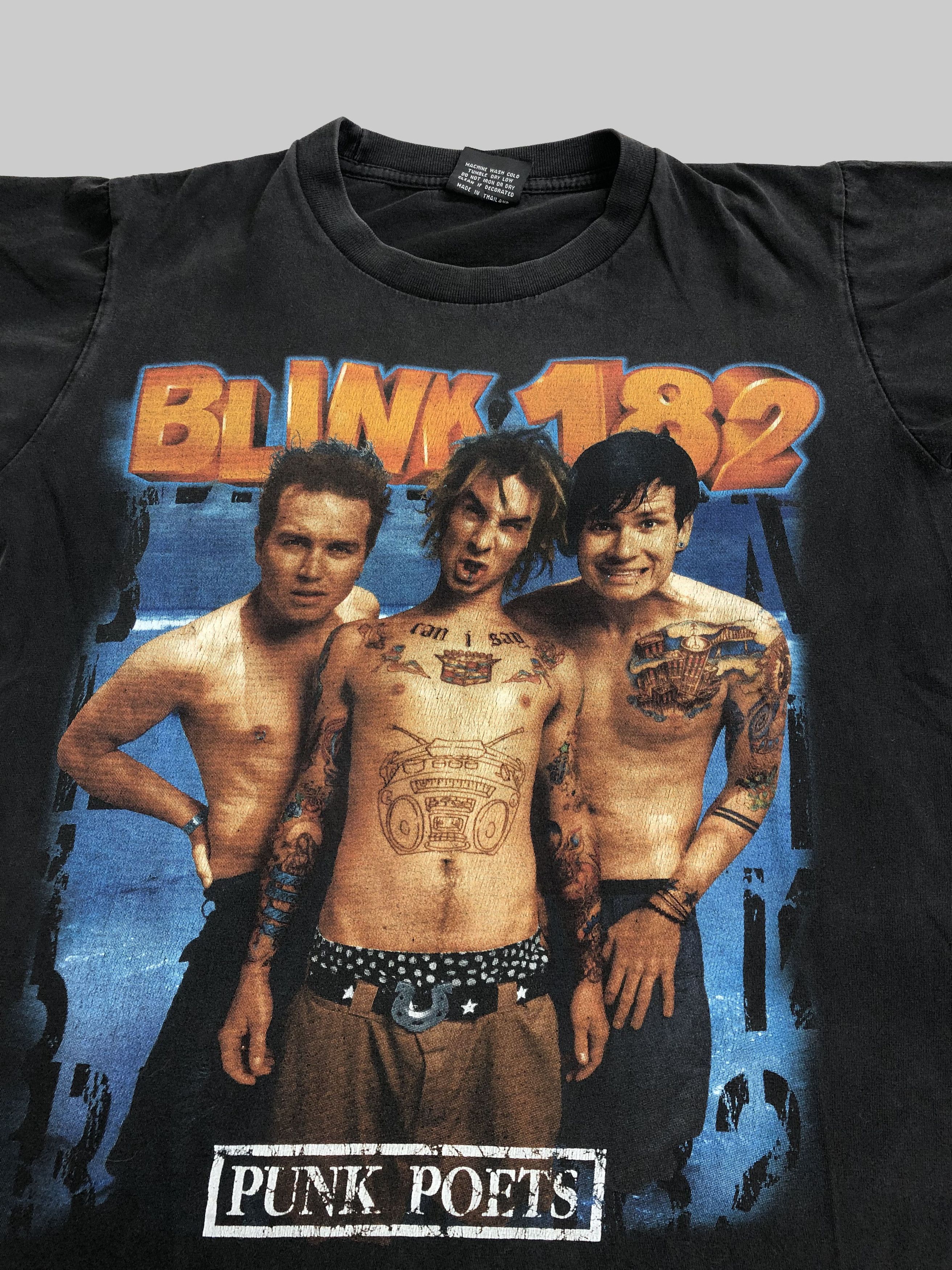 Band Tees Vintage 00s Blink-182 Punk Poets (Green Day Sum 41) Size US S / EU 44-46 / 1 - 3 Thumbnail