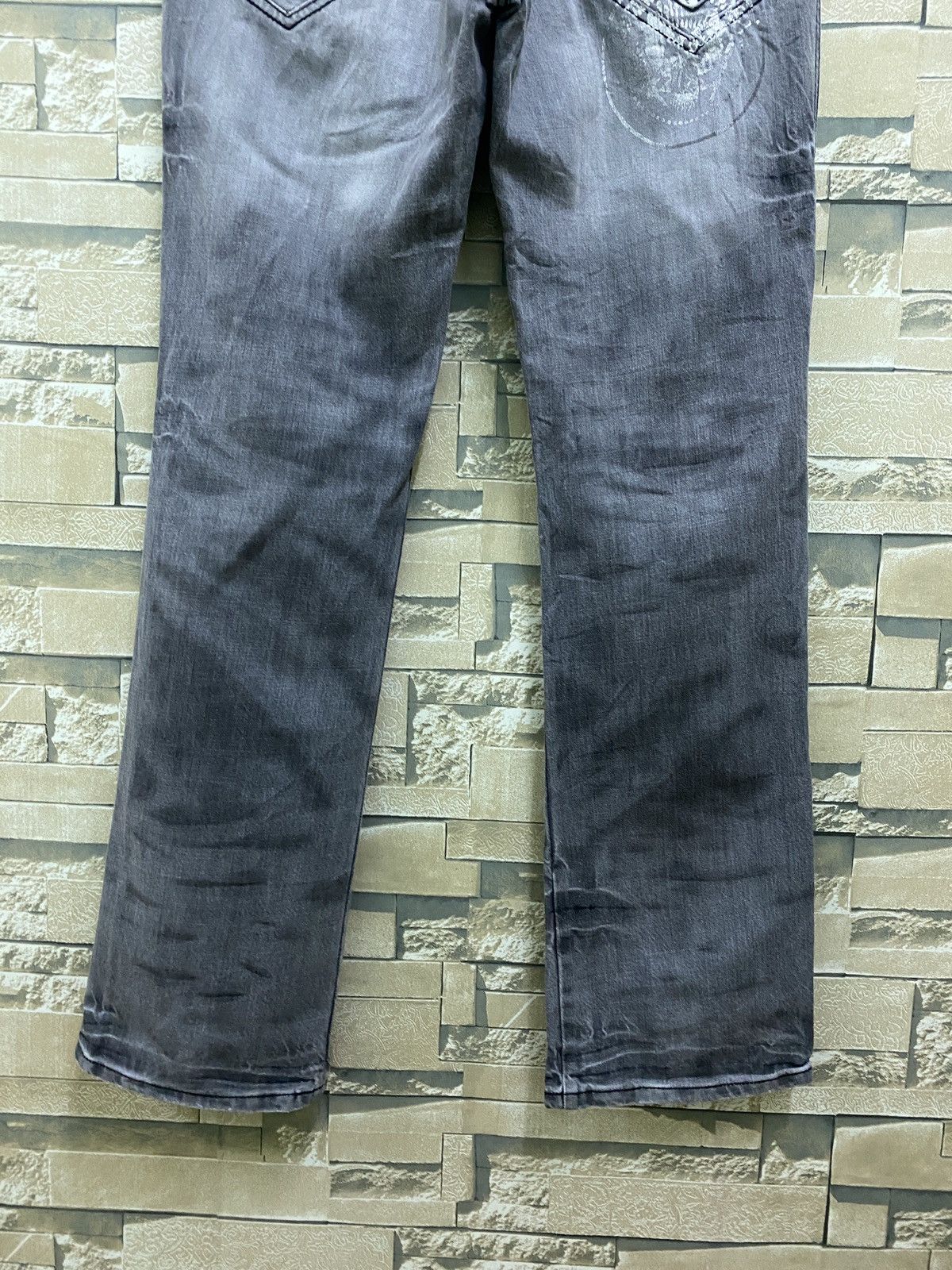 Japanese Brand × Vintage Vintage SEMANTIC DESIGN Printed 27101963 Flared Pants Size US 32 / EU 48 - 15 Thumbnail