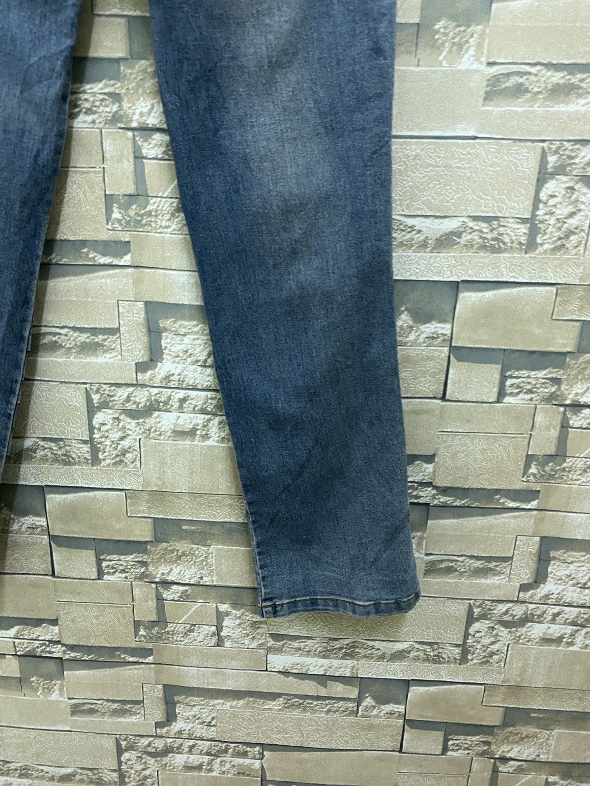 Japanese Brand × Vintage OXTO Bush Pant Denim Blue Jeans Stacked Design Size US 30 / EU 46 - 13 Thumbnail