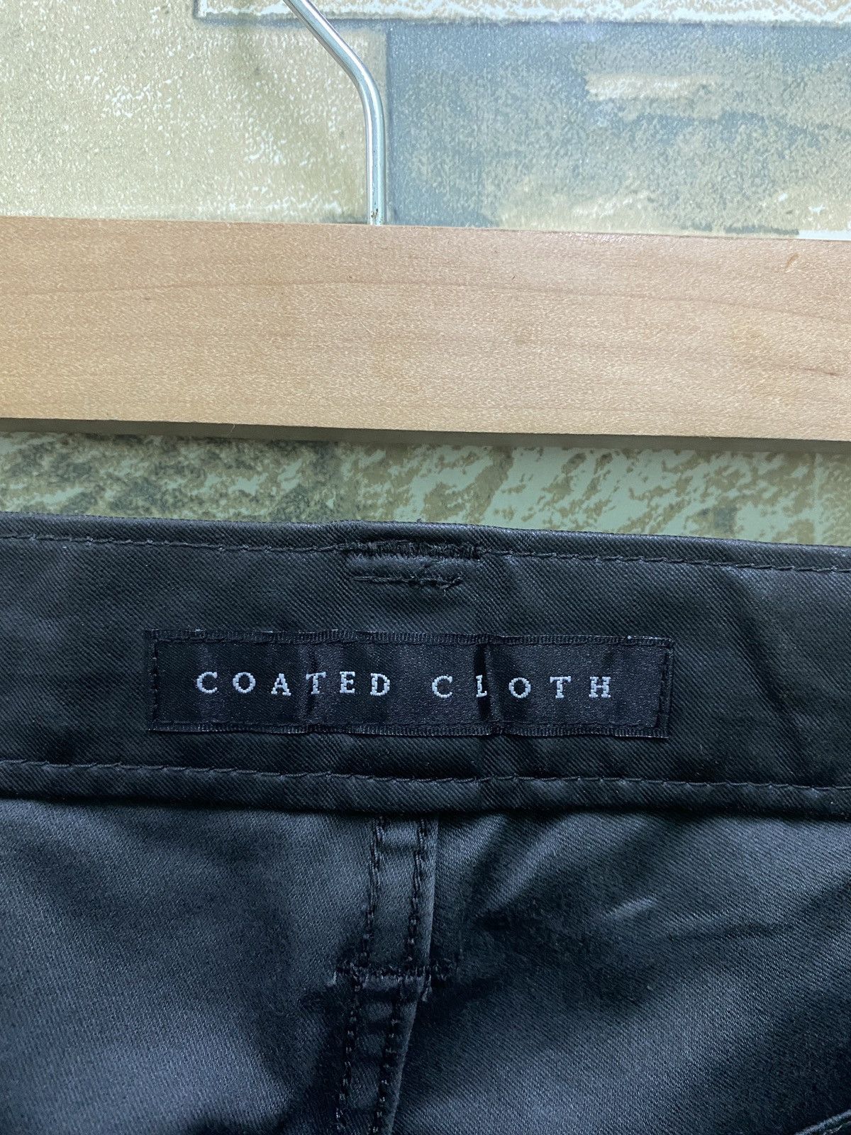 Japanese Brand UNIQLO Coated Cloth Synthetic Leather Pants Size US 29 - 16 Thumbnail