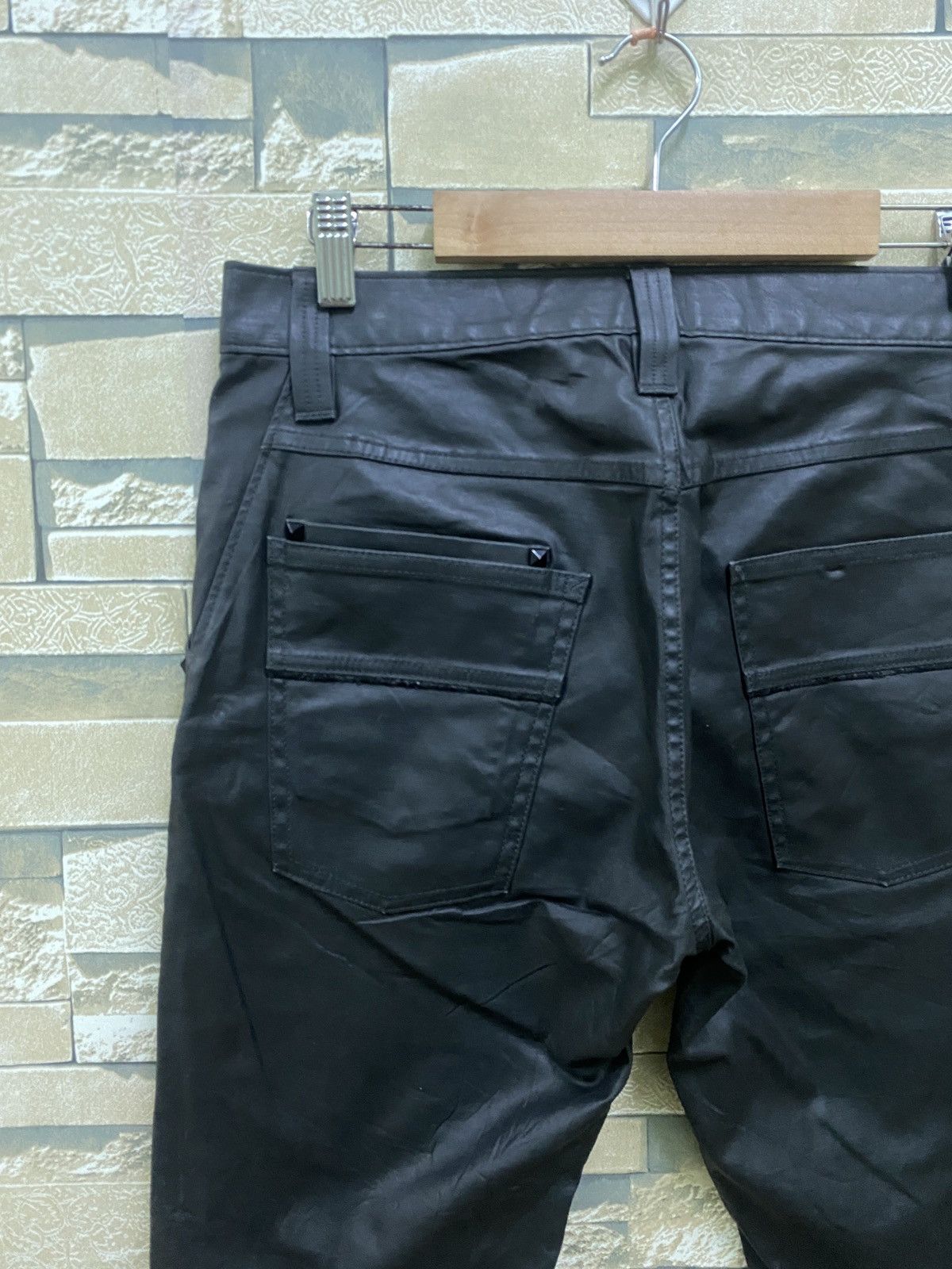 Japanese Brand UNIQLO Coated Cloth Synthetic Leather Pants Size US 29 - 11 Thumbnail