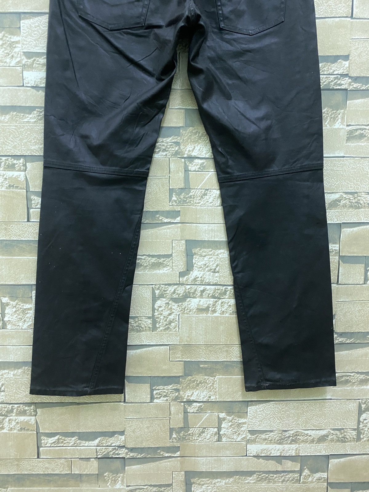 Japanese Brand UNIQLO Coated Cloth Synthetic Leather Pants Size US 29 - 13 Thumbnail