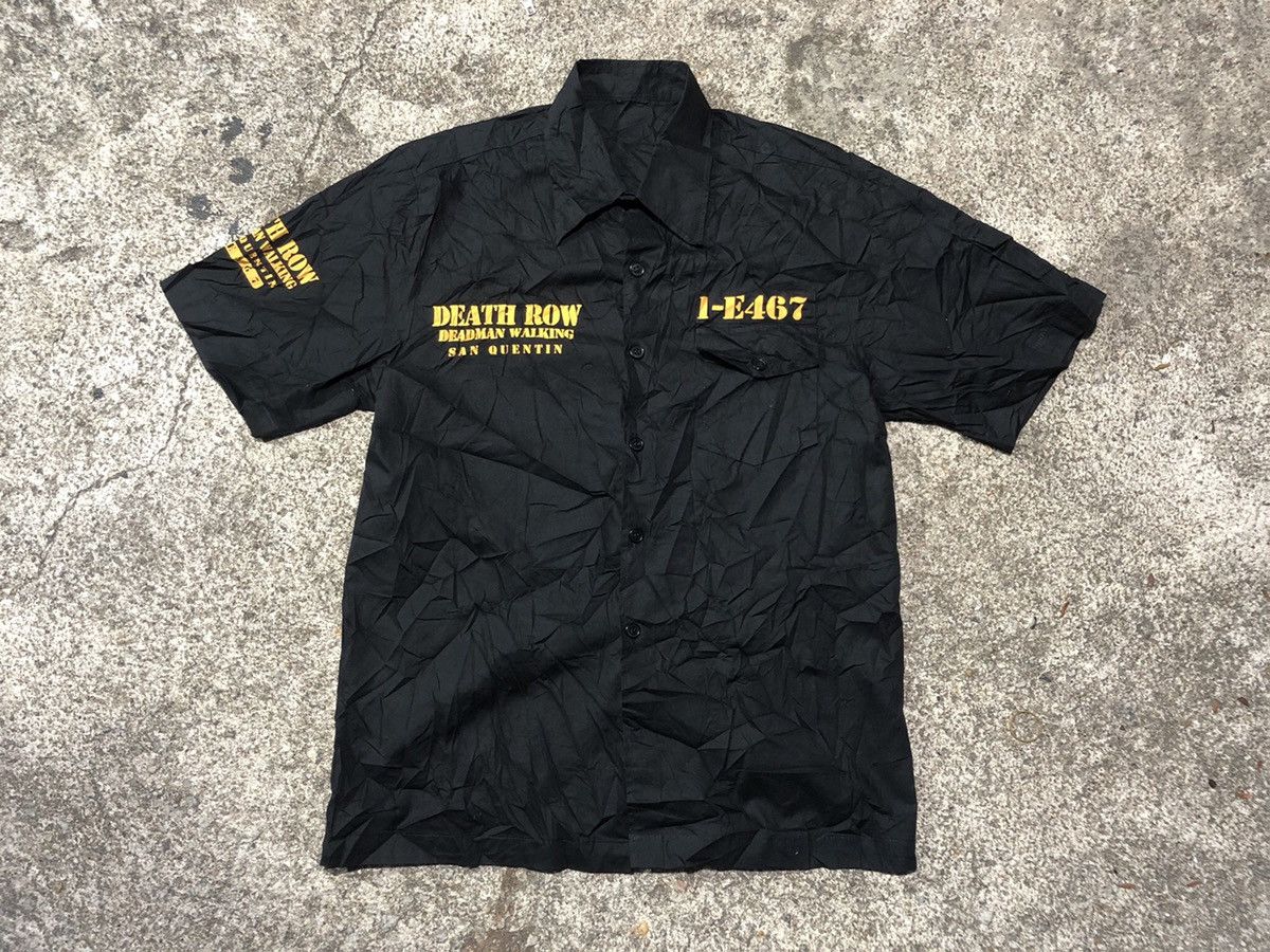 Death Row Records × Japanese Brand DEATH ROW Deadman Walking San Quentin Shirt button ups Size US L / EU 52-54 / 3 - 1 Thumbnail