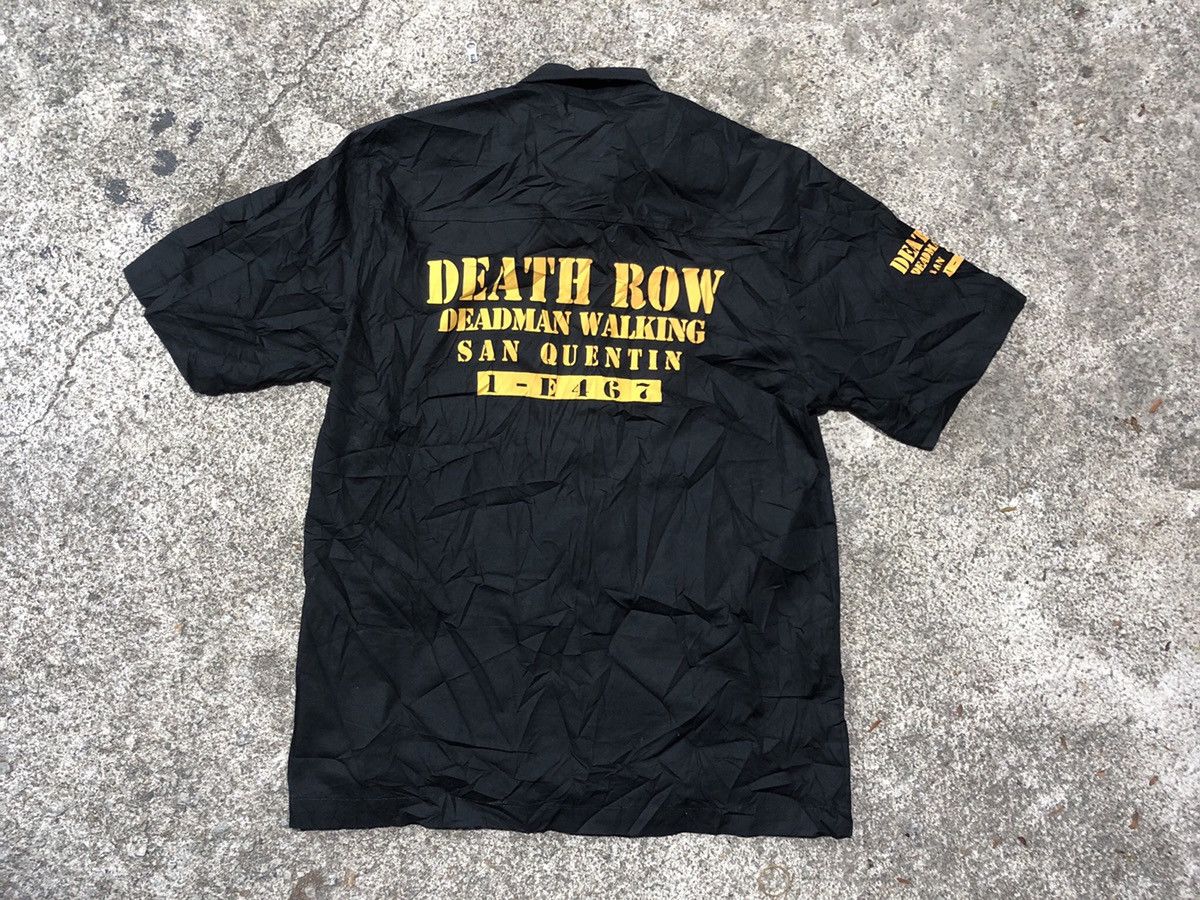 Death Row Records × Japanese Brand DEATH ROW Deadman Walking San Quentin Shirt button ups Size US L / EU 52-54 / 3 - 2 Thumbnail