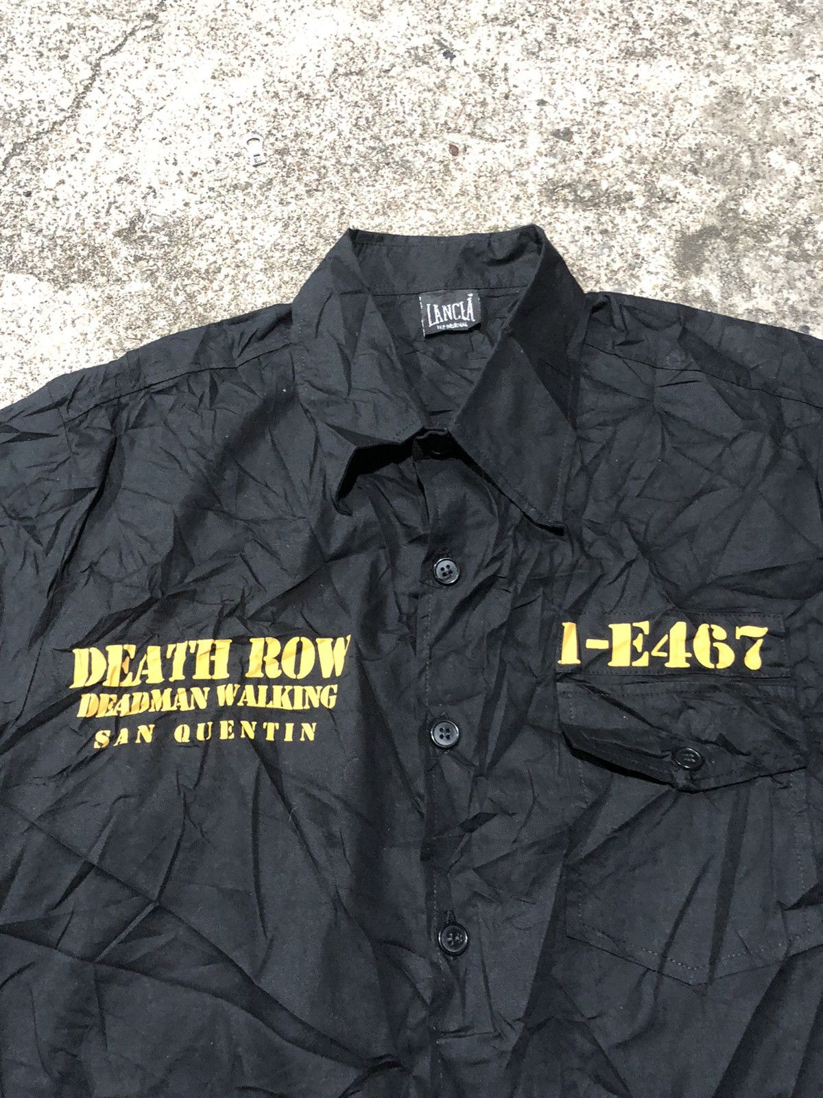 Death Row Records × Japanese Brand DEATH ROW Deadman Walking San Quentin Shirt button ups Size US L / EU 52-54 / 3 - 4 Thumbnail