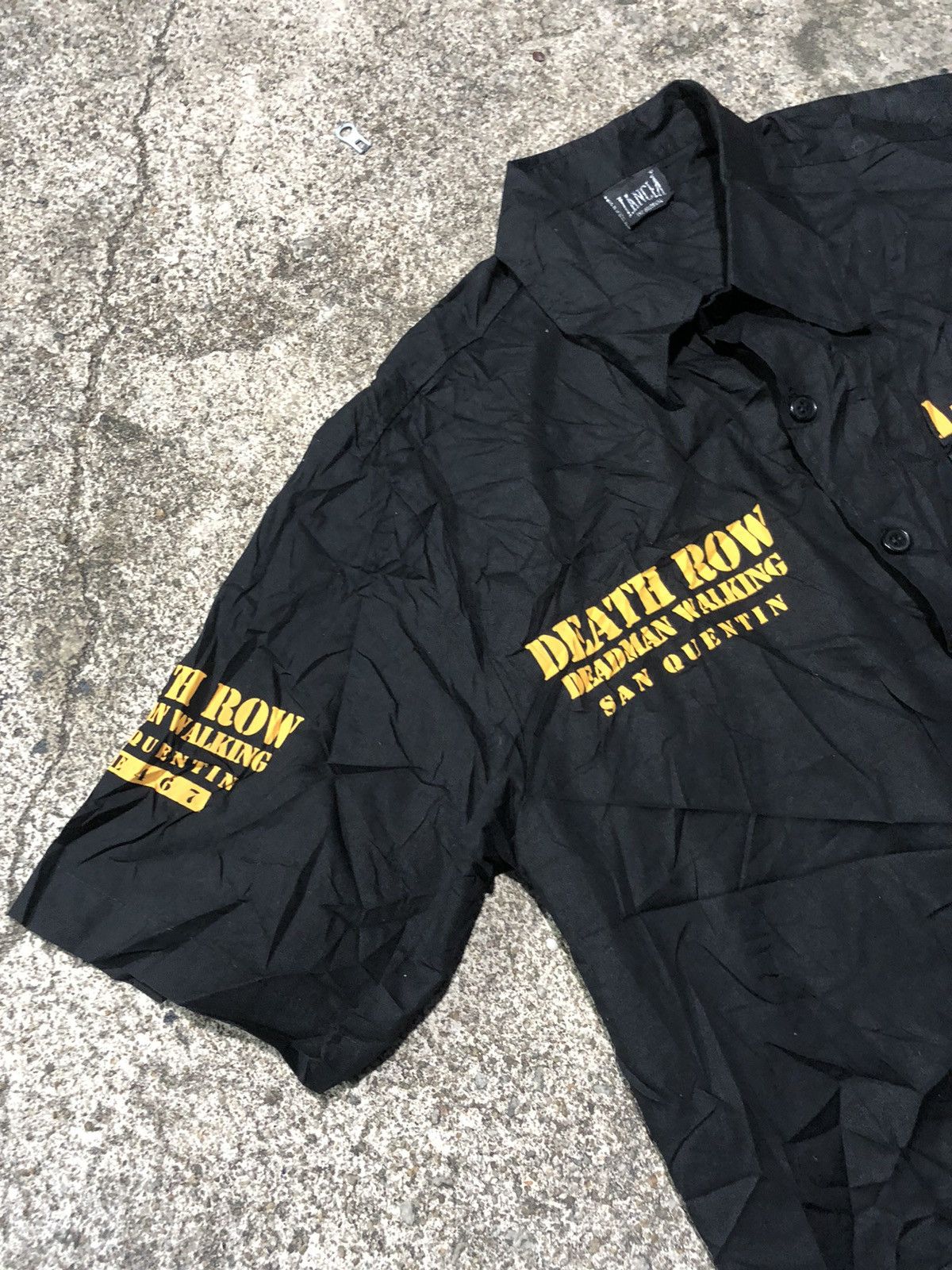 Death Row Records × Japanese Brand DEATH ROW Deadman Walking San Quentin Shirt button ups Size US L / EU 52-54 / 3 - 5 Thumbnail