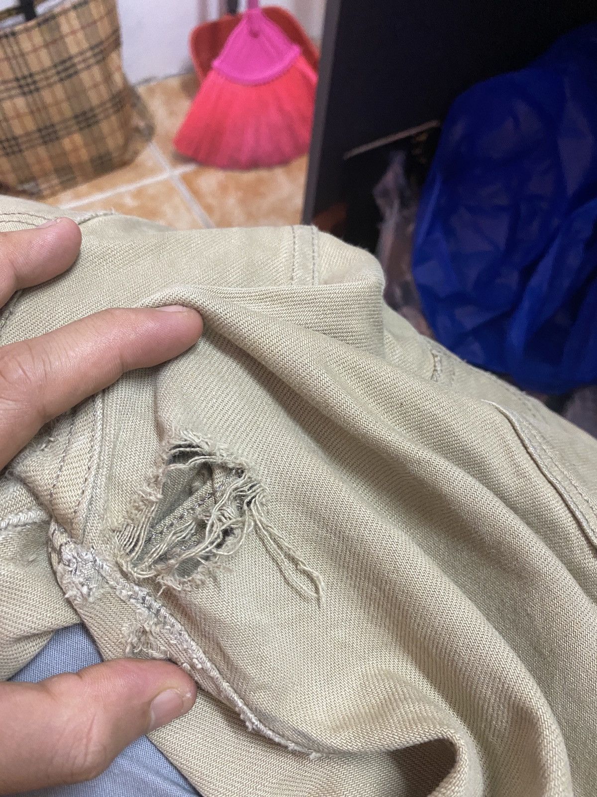 Levi's × Vintage Vintage LEVIS 501 Single R Distressed Denim - L69 Size US 34 / EU 50 - 24 Thumbnail