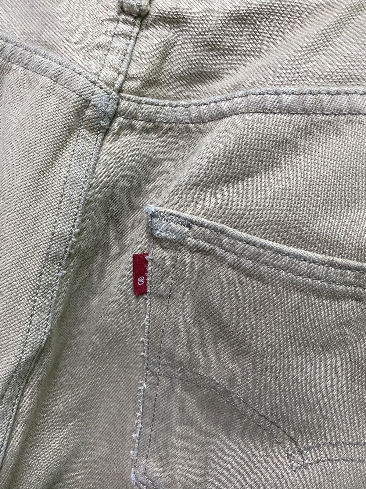 Levi's × Vintage Vintage LEVIS 501 Single R Distressed Denim - L69 Size US 34 / EU 50 - 20 Thumbnail