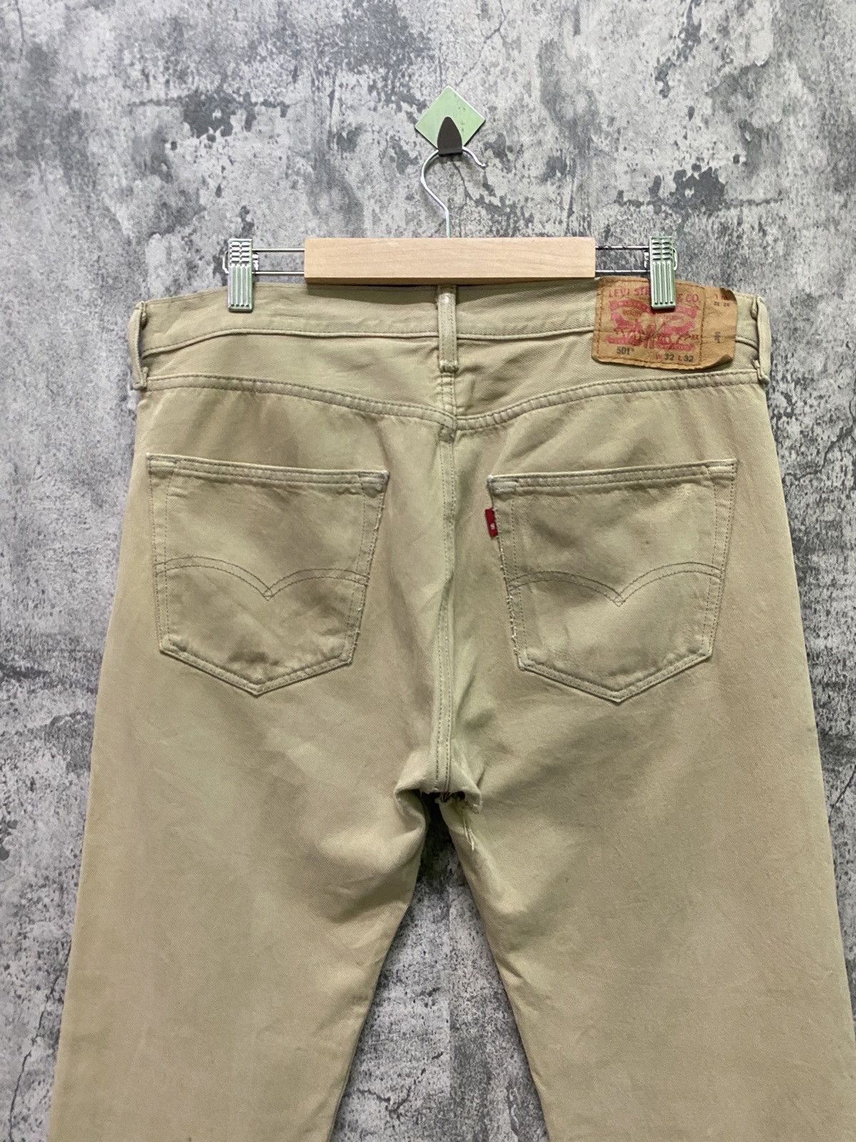 Levi's × Vintage Vintage LEVIS 501 Single R Distressed Denim - L69 Size US 34 / EU 50 - 11 Thumbnail